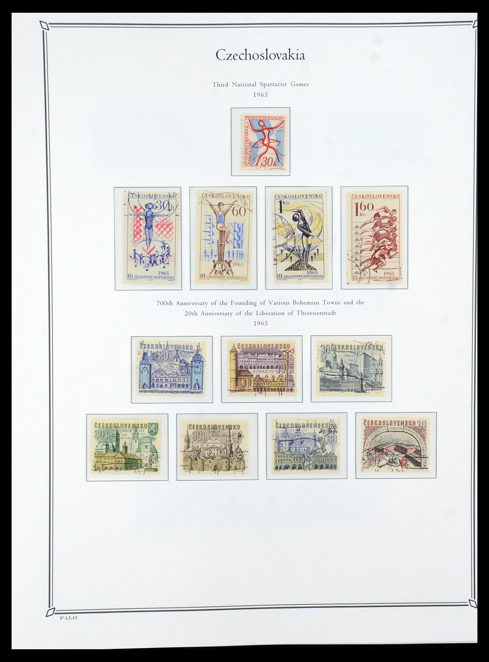 36283 145 - Postzegelverzameling 36283 Tsjechoslowakije 1918-1982.