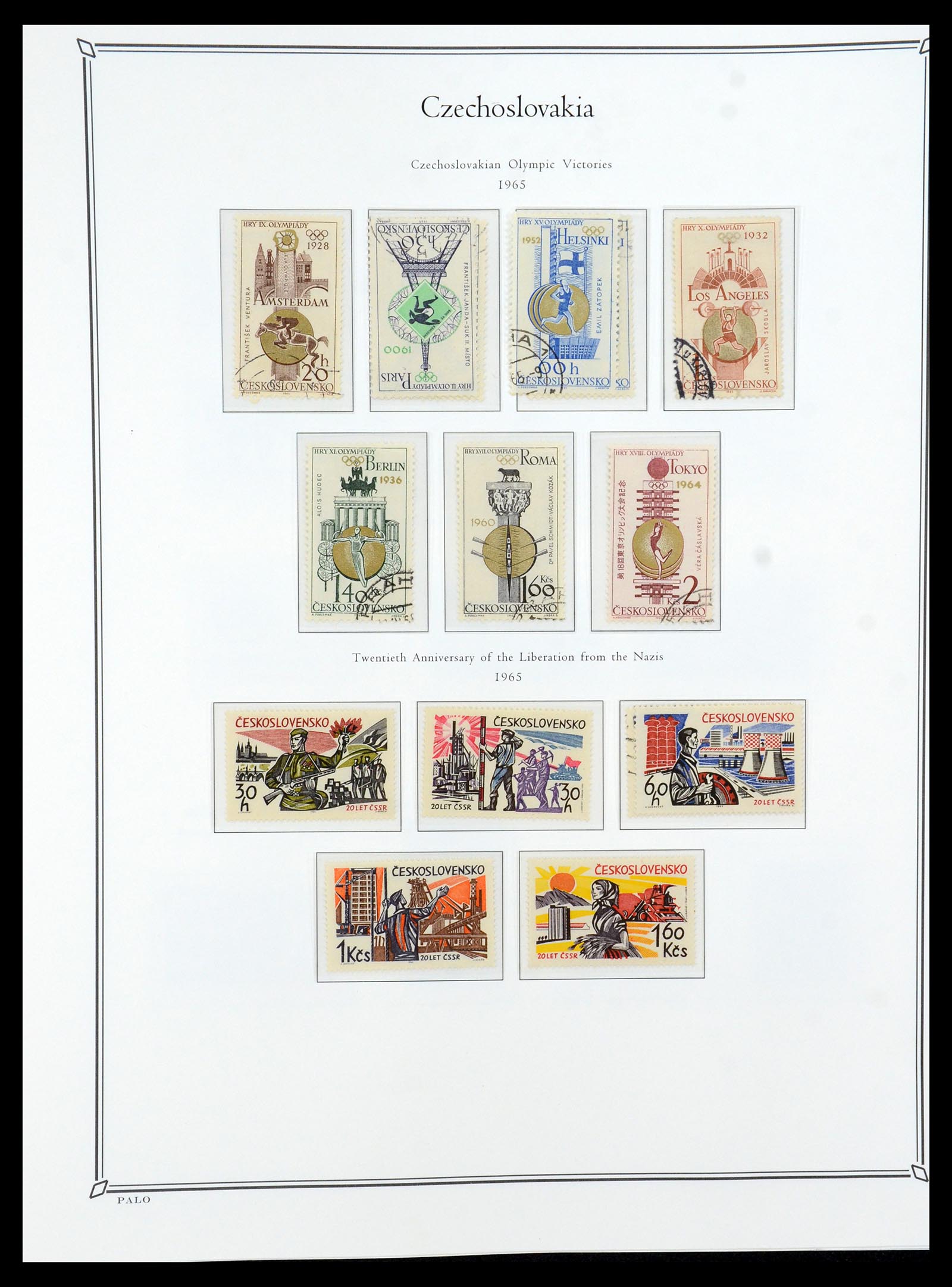 36283 147 - Postzegelverzameling 36283 Tsjechoslowakije 1918-1982.