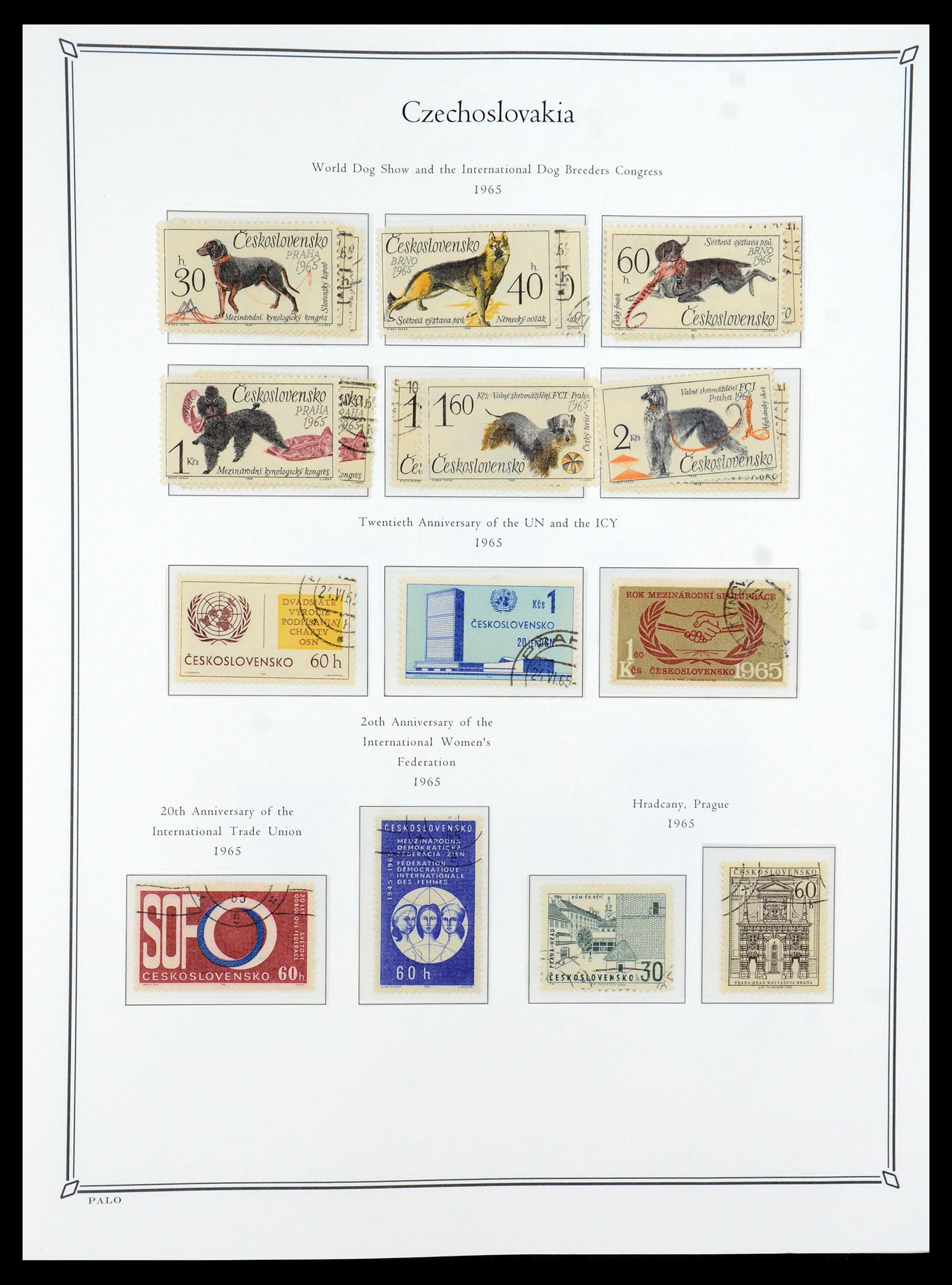 36283 148 - Postzegelverzameling 36283 Tsjechoslowakije 1918-1982.