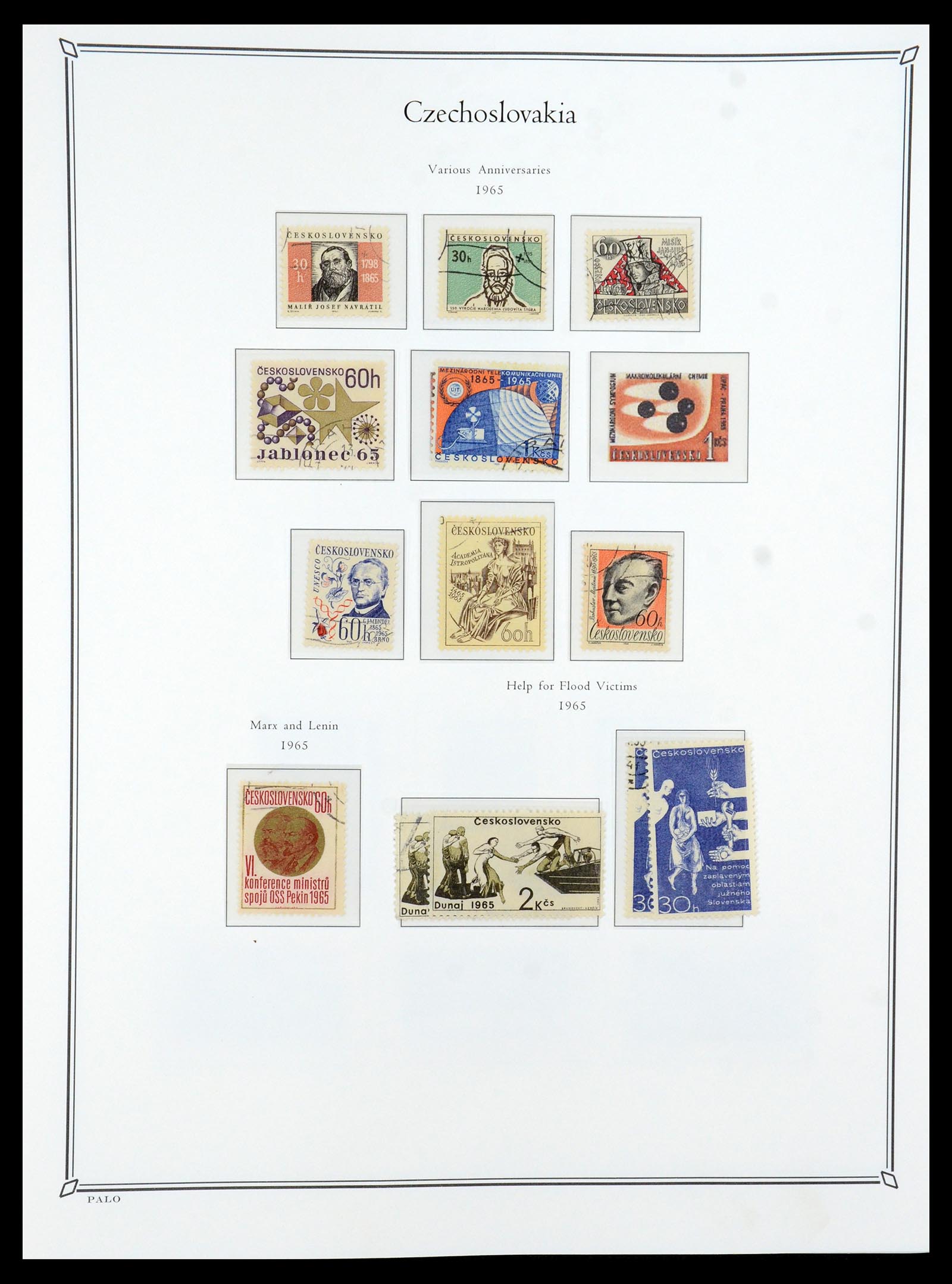 36283 149 - Postzegelverzameling 36283 Tsjechoslowakije 1918-1982.
