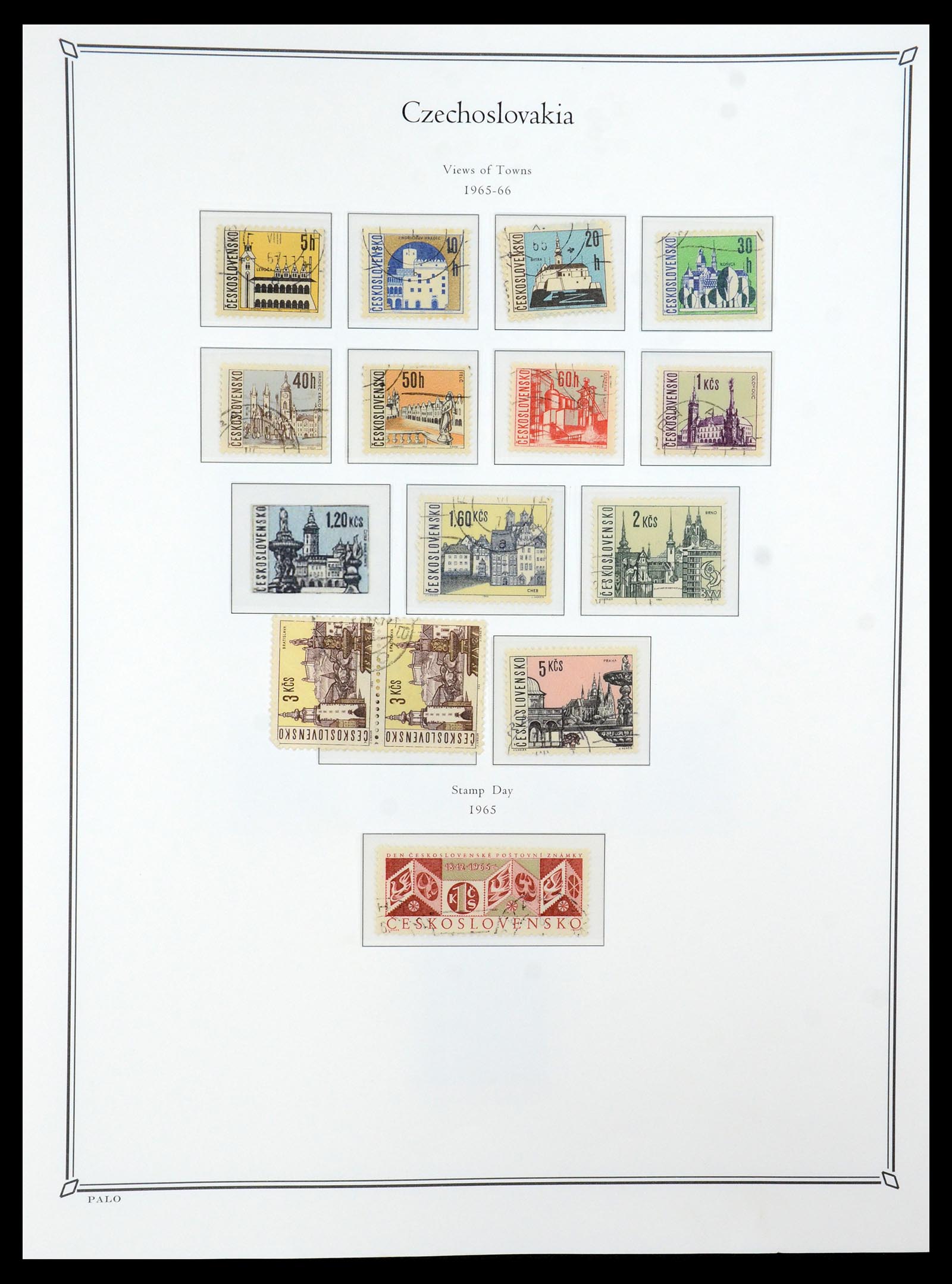 36283 151 - Postzegelverzameling 36283 Tsjechoslowakije 1918-1982.