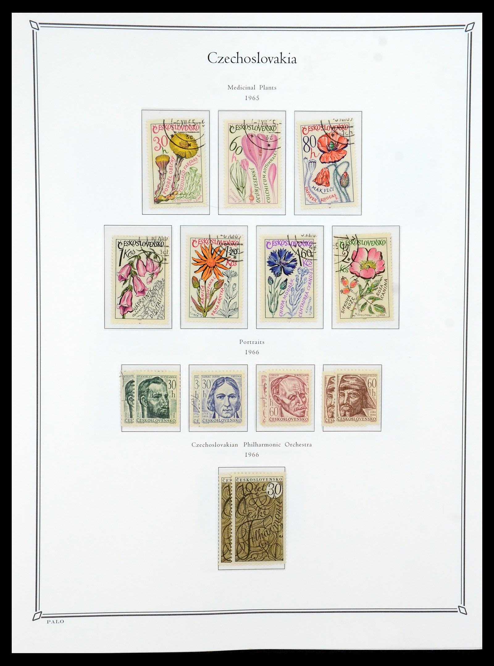 36283 152 - Postzegelverzameling 36283 Tsjechoslowakije 1918-1982.