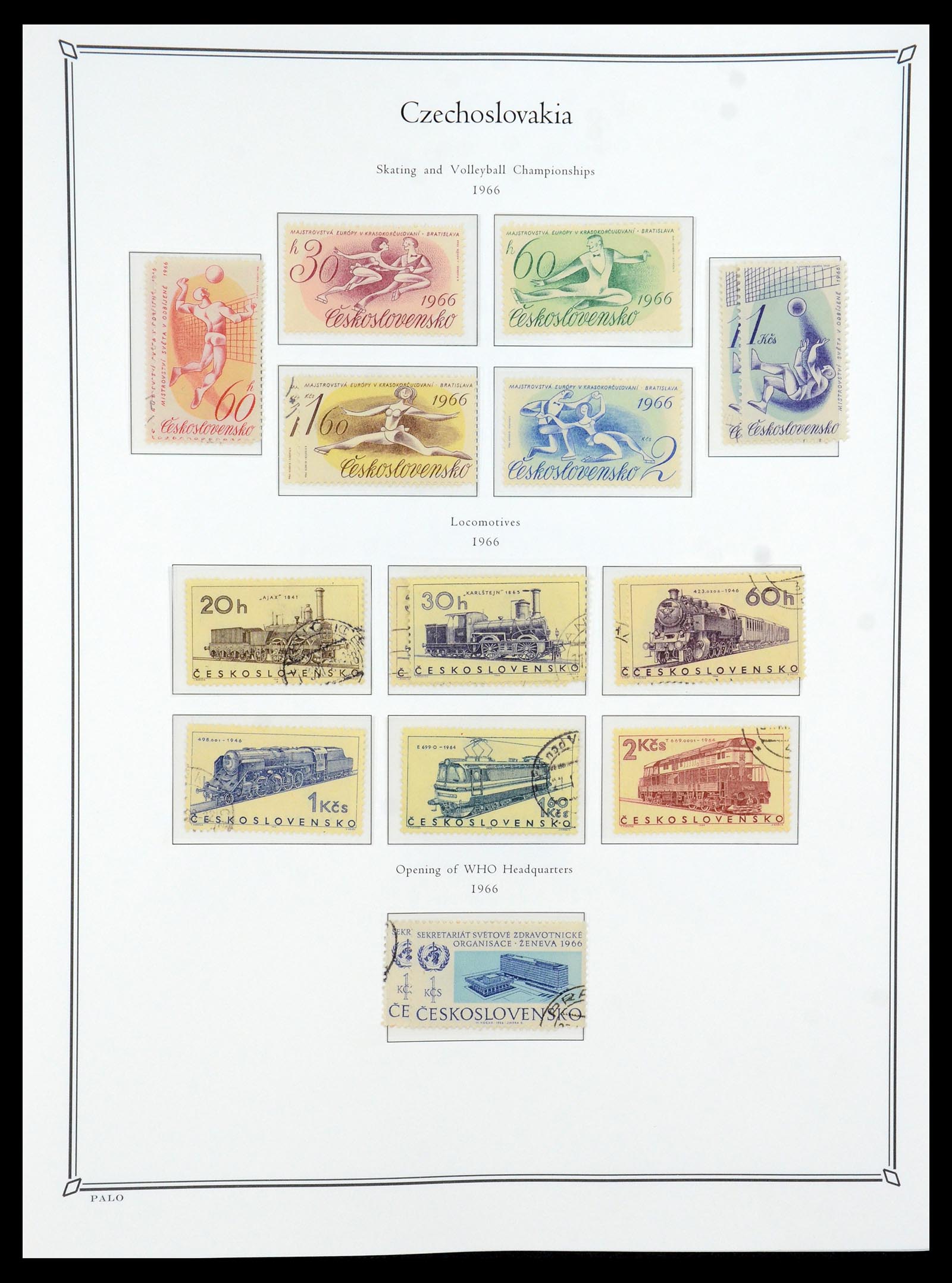 36283 153 - Postzegelverzameling 36283 Tsjechoslowakije 1918-1982.