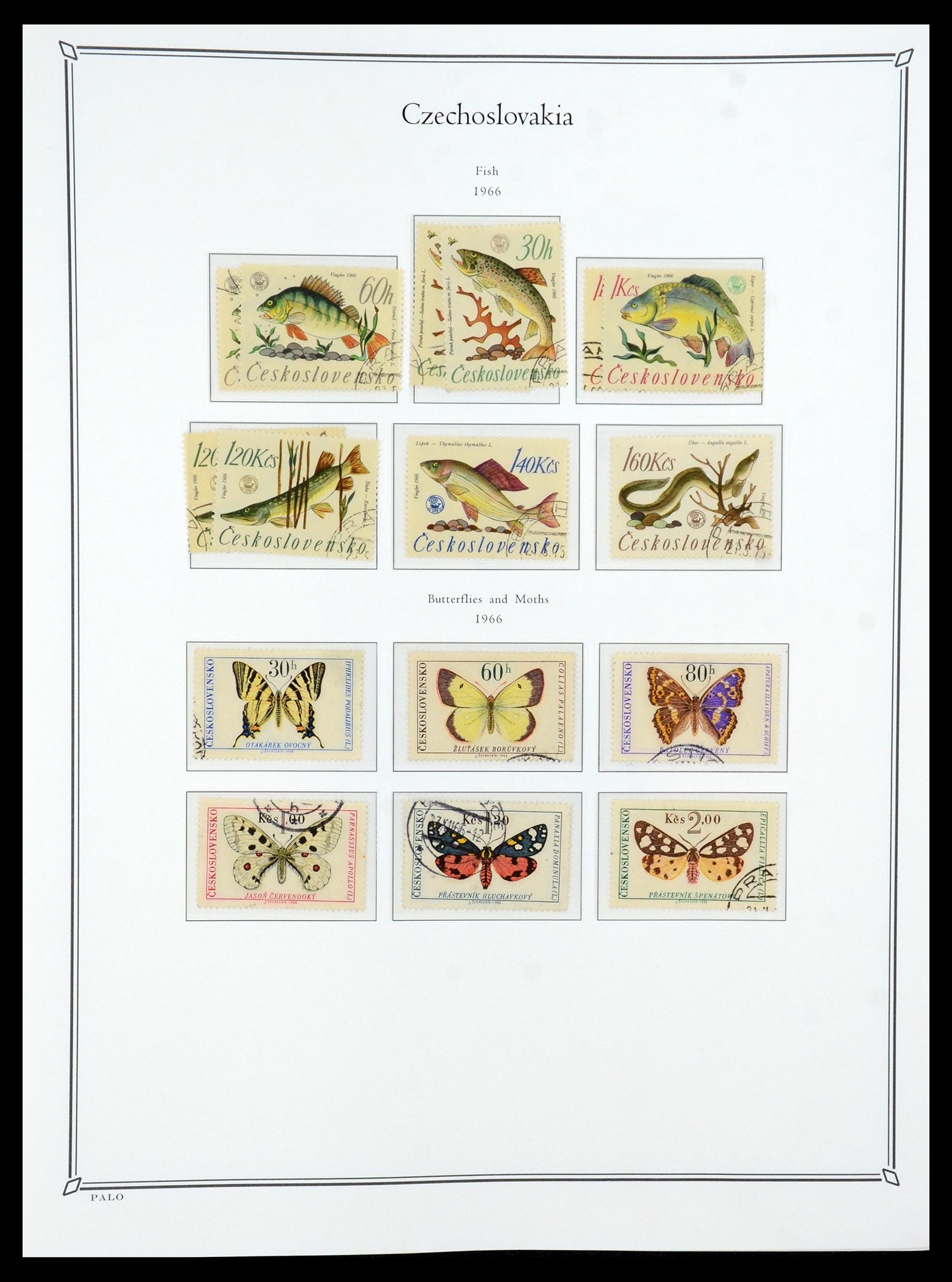 36283 155 - Postzegelverzameling 36283 Tsjechoslowakije 1918-1982.