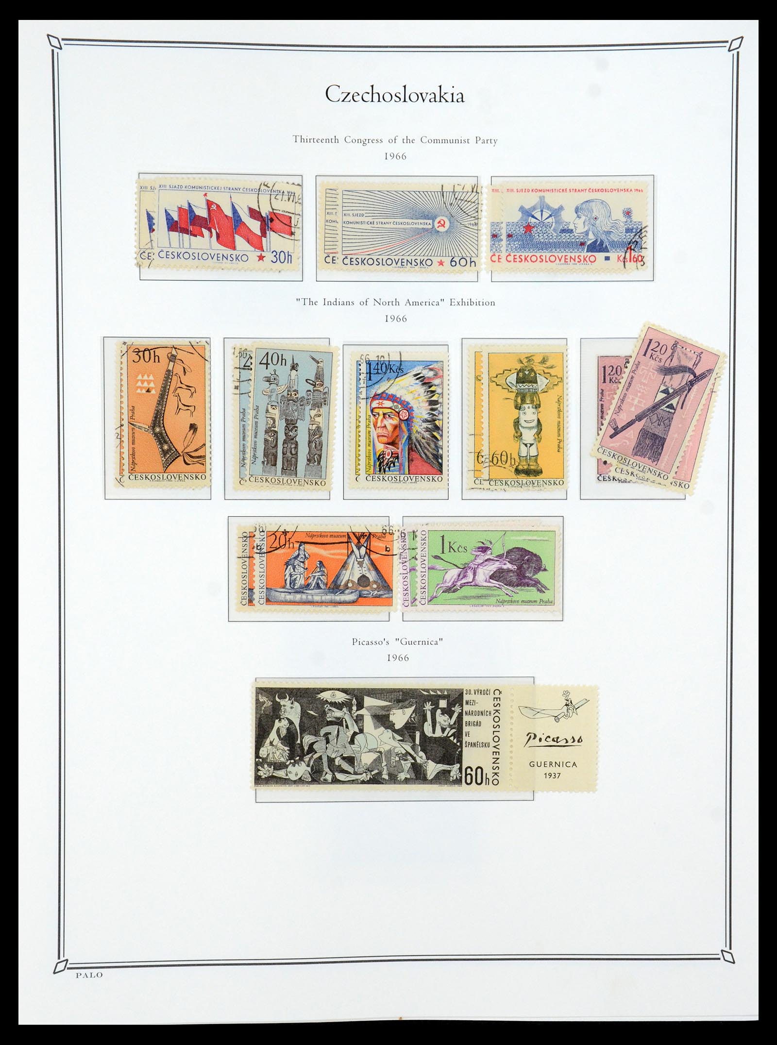 36283 157 - Postzegelverzameling 36283 Tsjechoslowakije 1918-1982.