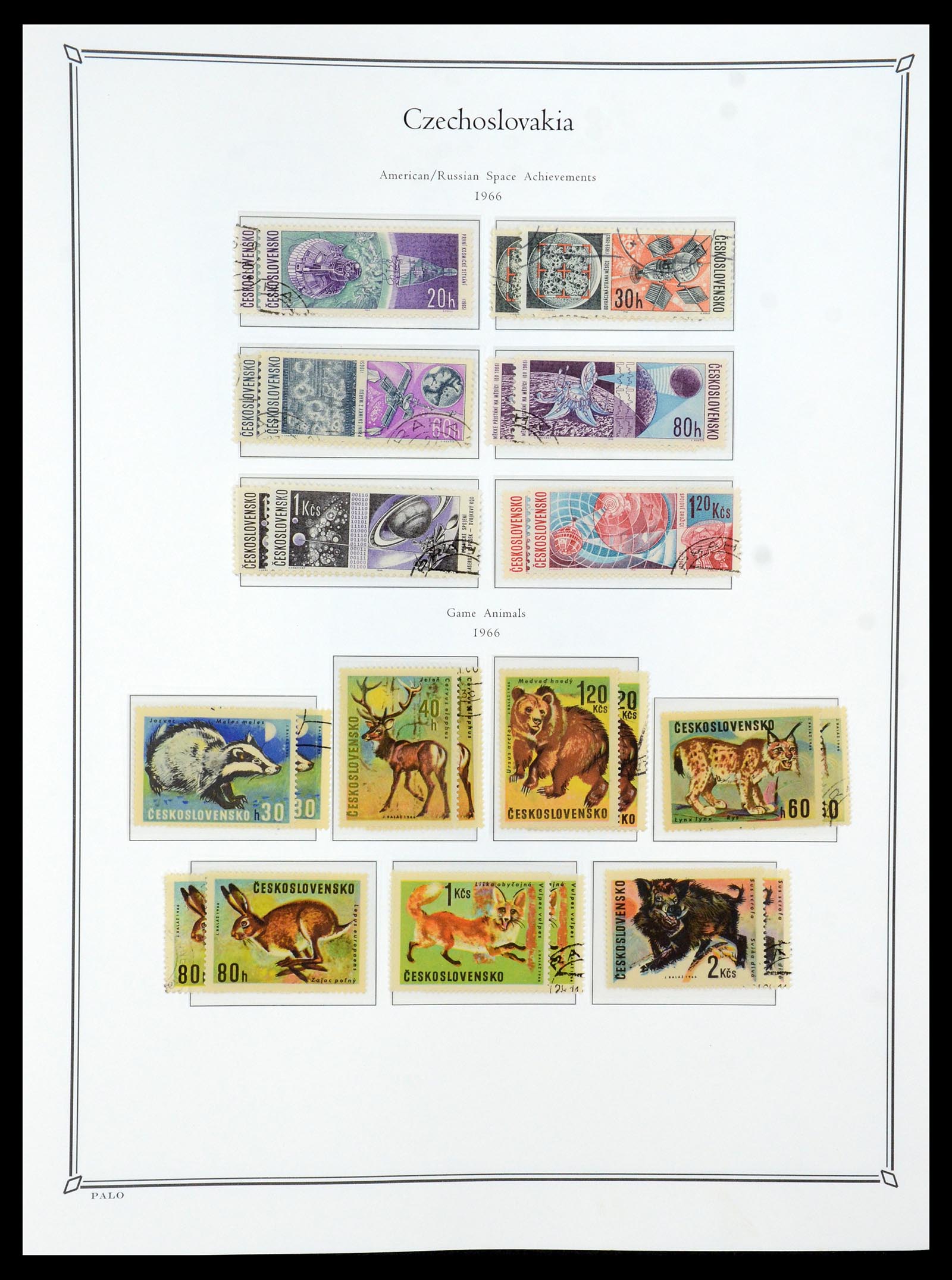 36283 160 - Postzegelverzameling 36283 Tsjechoslowakije 1918-1982.