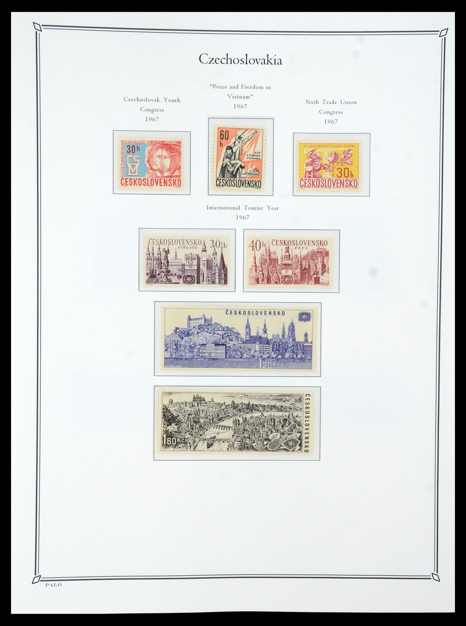 36283 162 - Postzegelverzameling 36283 Tsjechoslowakije 1918-1982.