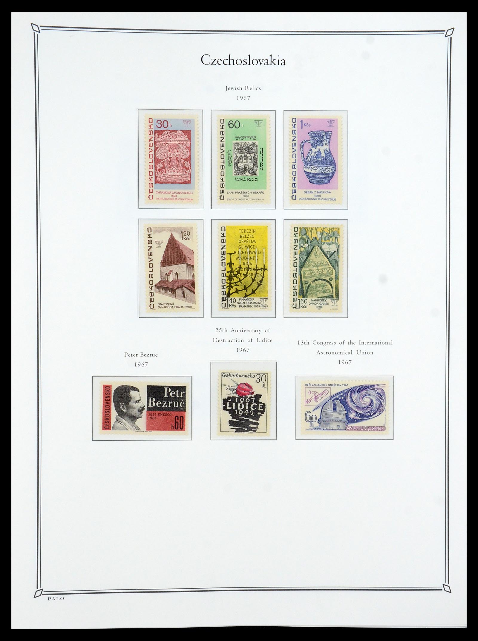 36283 167 - Postzegelverzameling 36283 Tsjechoslowakije 1918-1982.