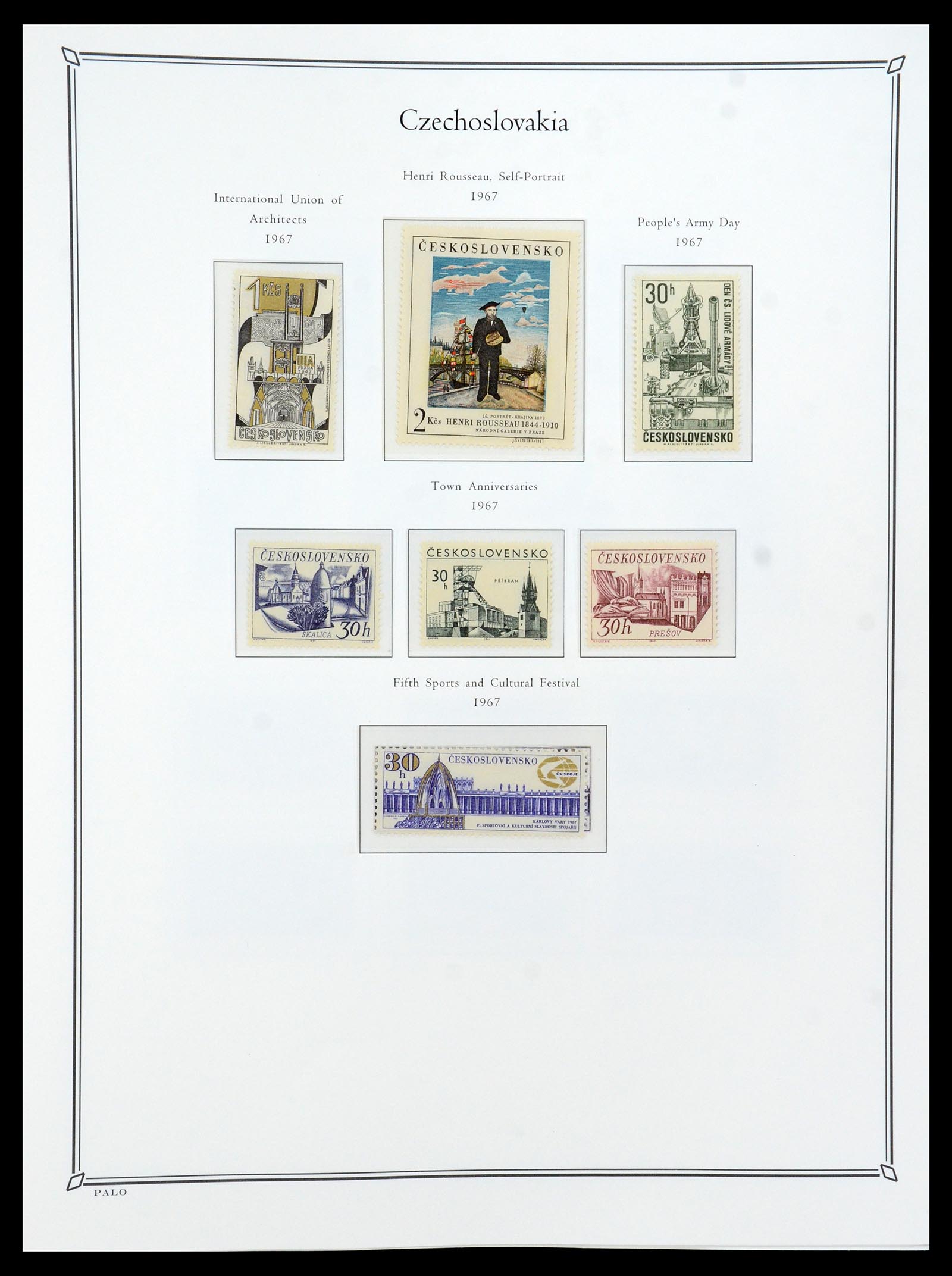 36283 168 - Postzegelverzameling 36283 Tsjechoslowakije 1918-1982.