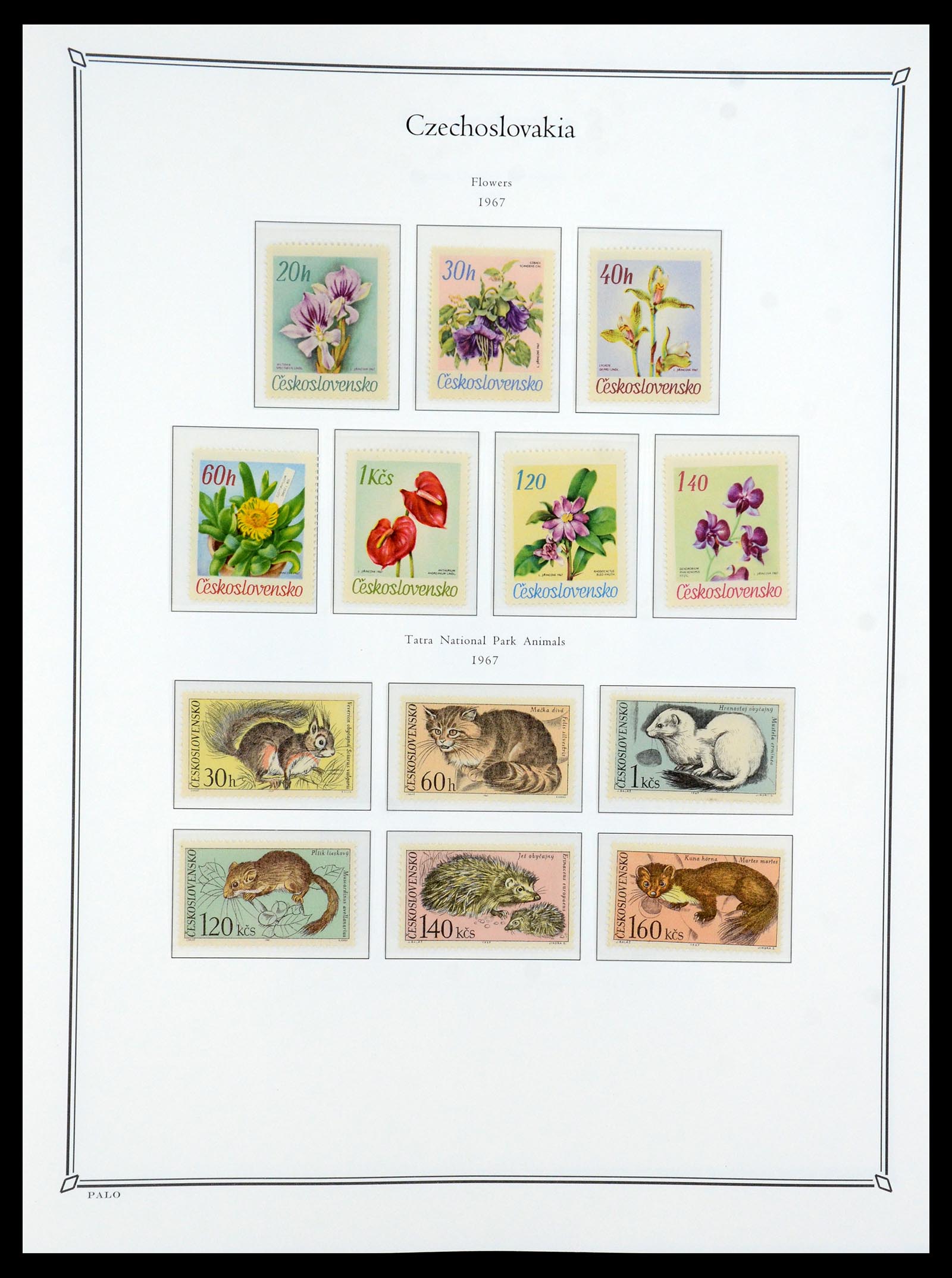 36283 169 - Postzegelverzameling 36283 Tsjechoslowakije 1918-1982.