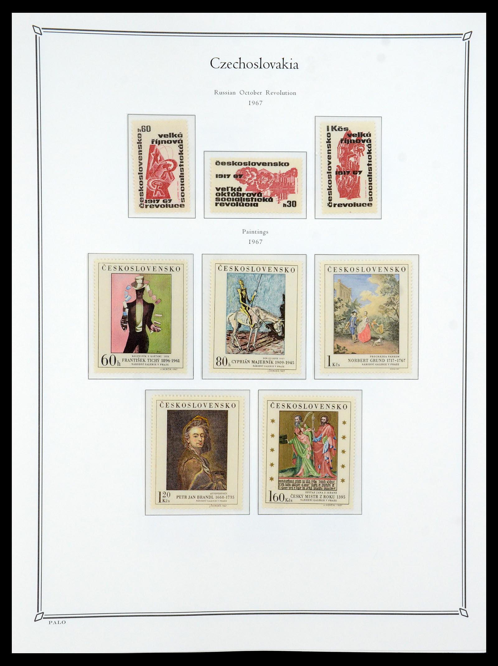 36283 170 - Postzegelverzameling 36283 Tsjechoslowakije 1918-1982.
