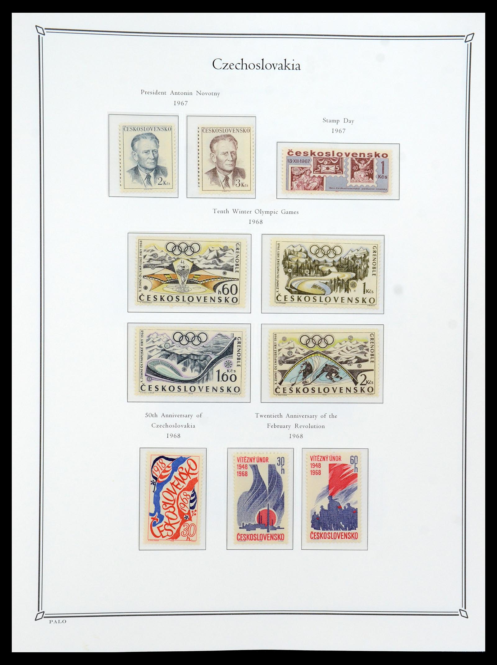 36283 171 - Postzegelverzameling 36283 Tsjechoslowakije 1918-1982.