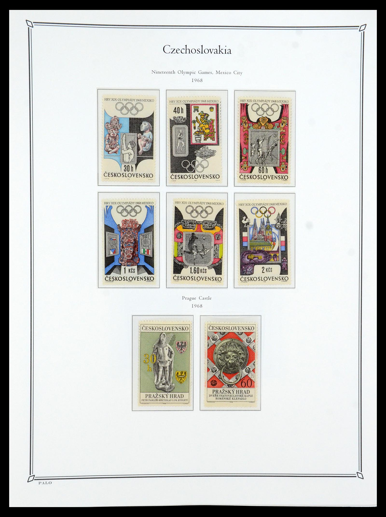 36283 173 - Postzegelverzameling 36283 Tsjechoslowakije 1918-1982.