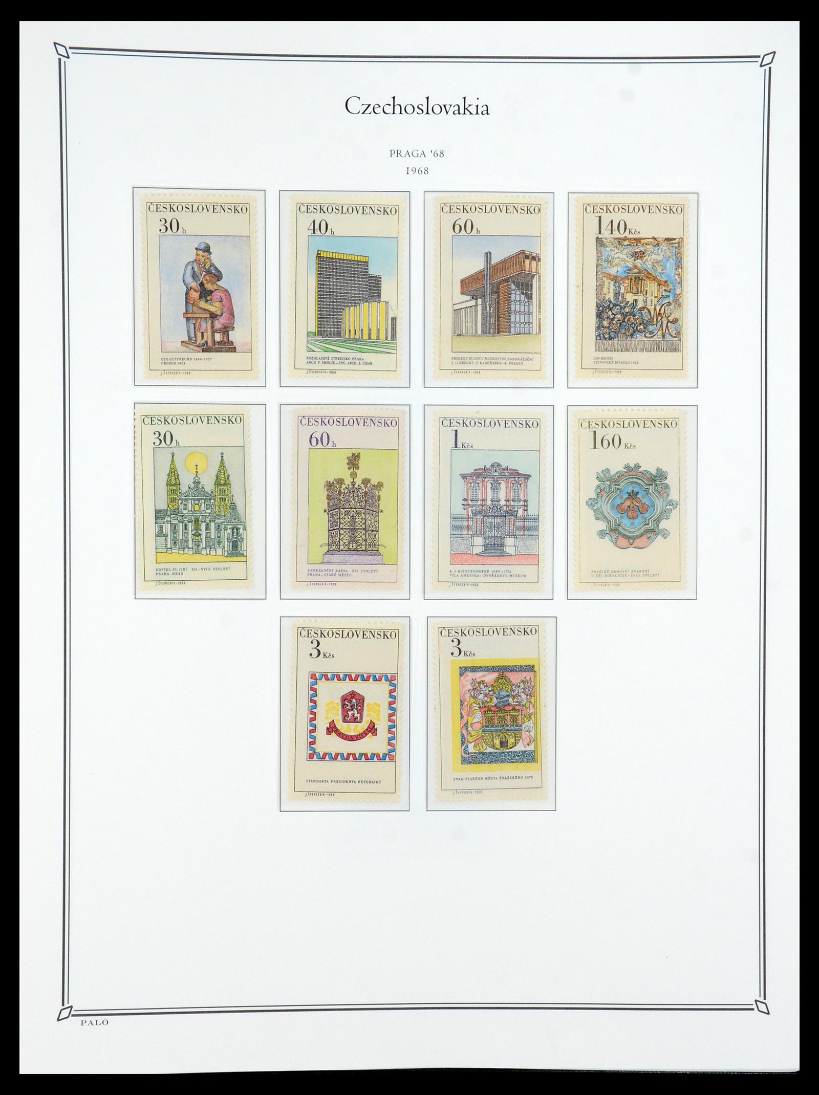 36283 175 - Postzegelverzameling 36283 Tsjechoslowakije 1918-1982.