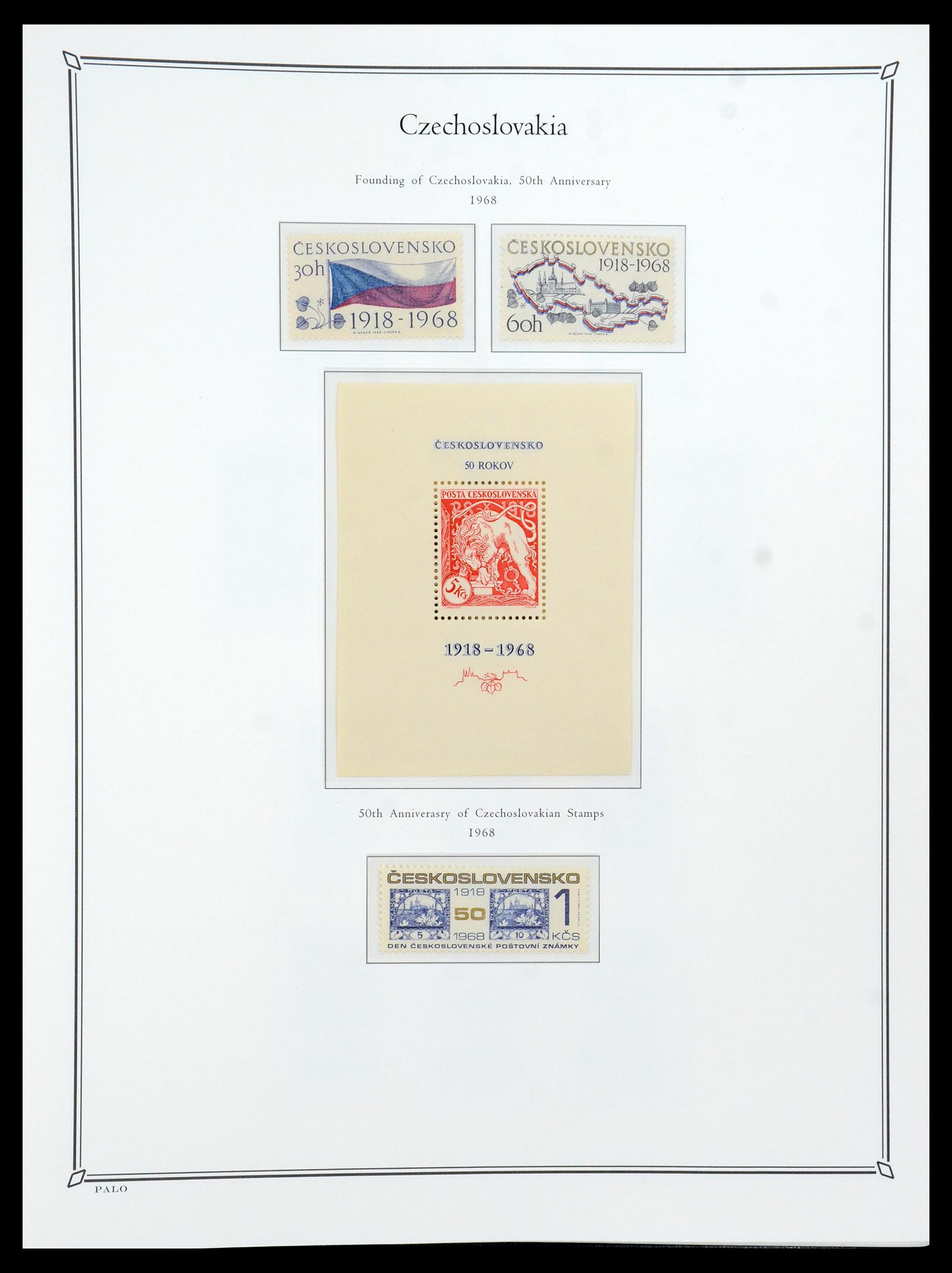 36283 179 - Postzegelverzameling 36283 Tsjechoslowakije 1918-1982.