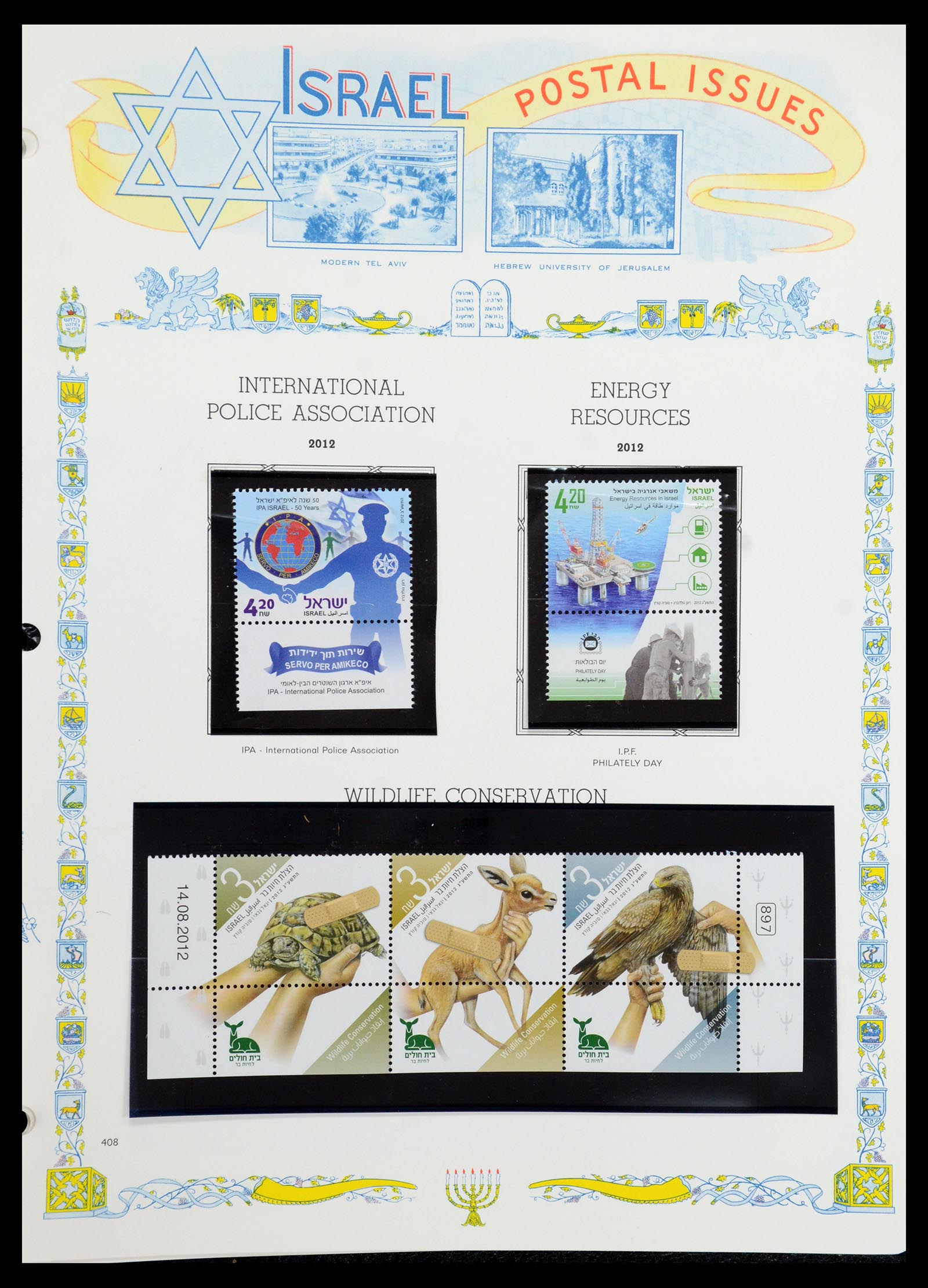 36295 448 - Postzegelverzameling 36295 Israël 1948-2019!