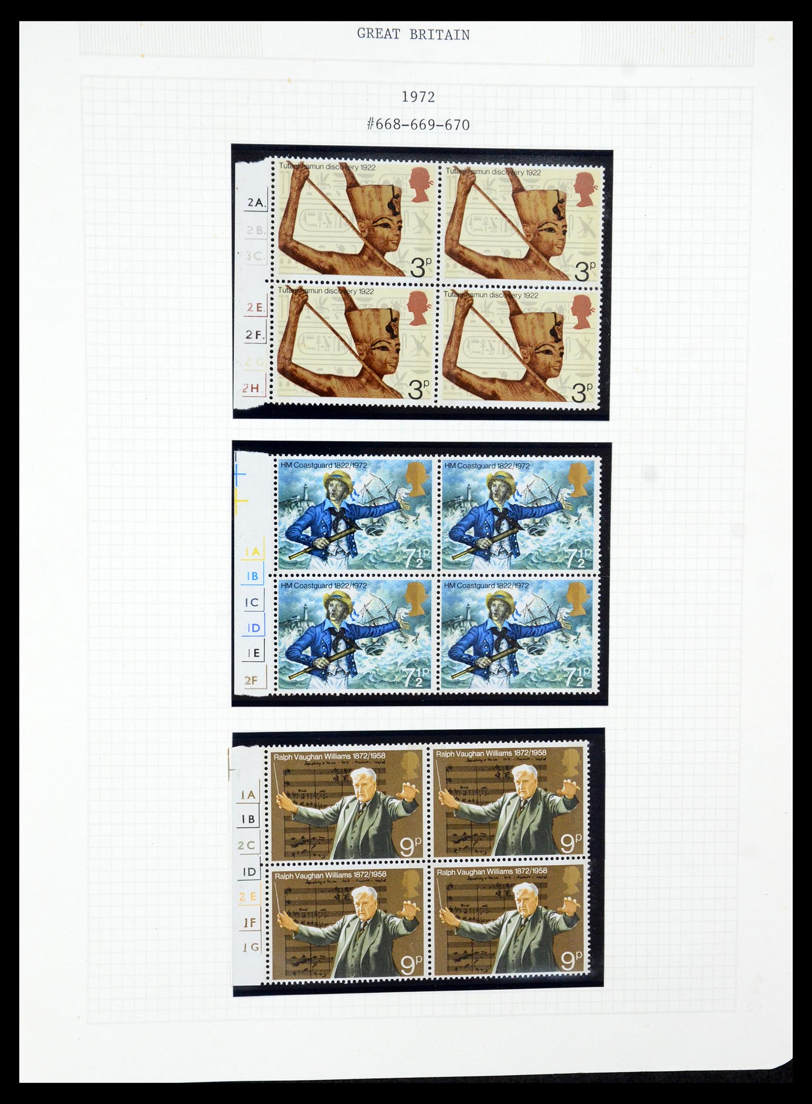 36308 107 - Stamp collection 36308 Great Britain 1935-2003.
