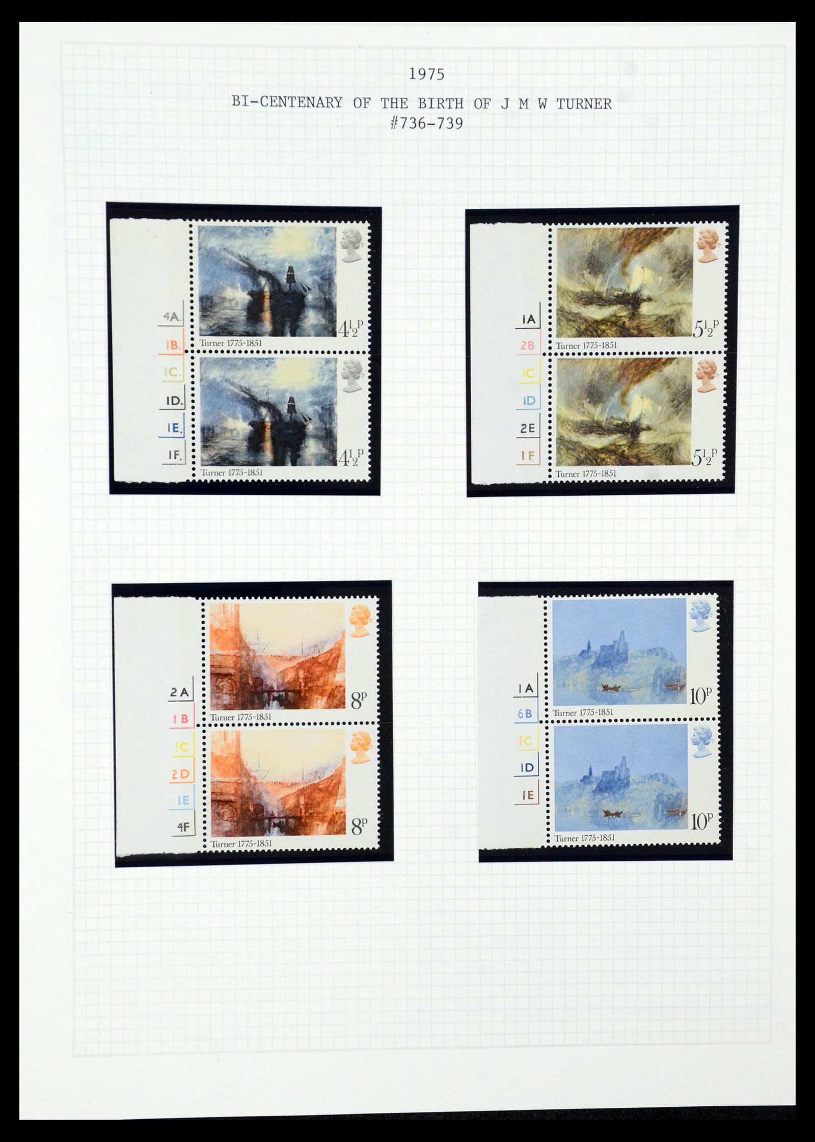 36308 134 - Stamp collection 36308 Great Britain 1935-2003.