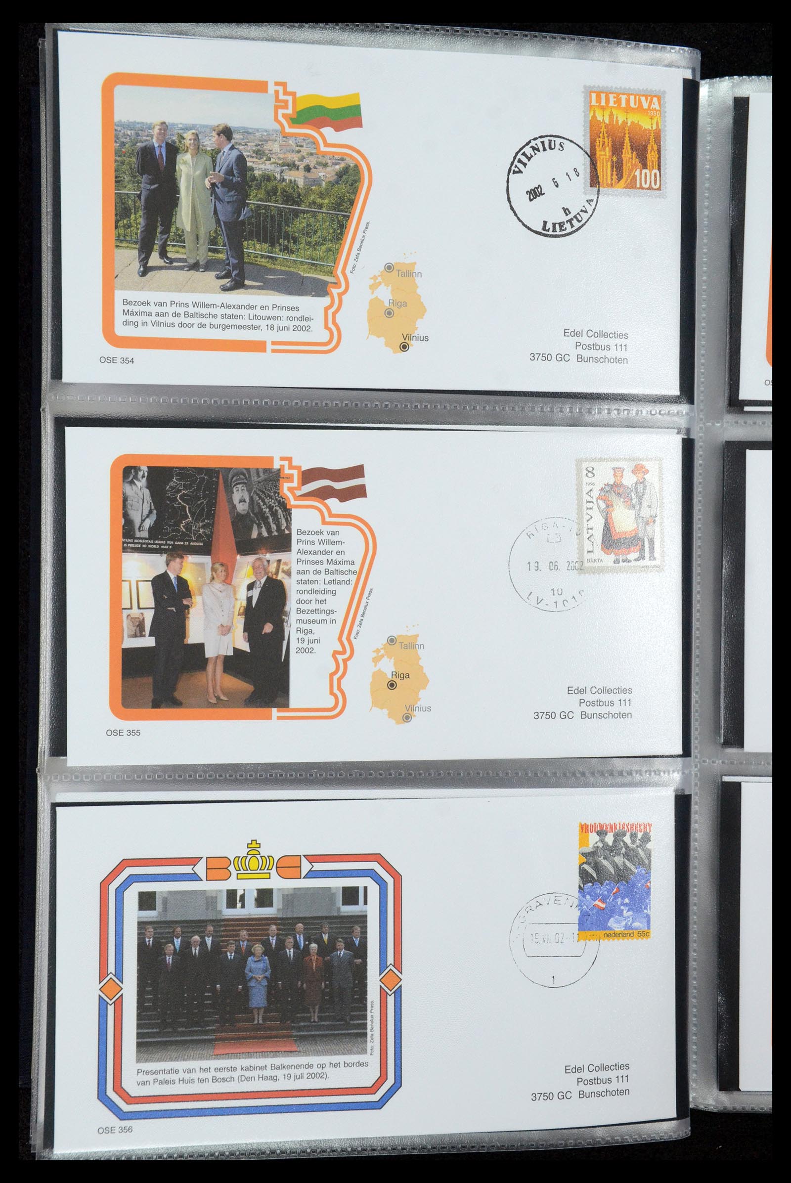 36322 066 - Stamp collection 36322 Netherlands Dutch Royal Family 1981-2013.