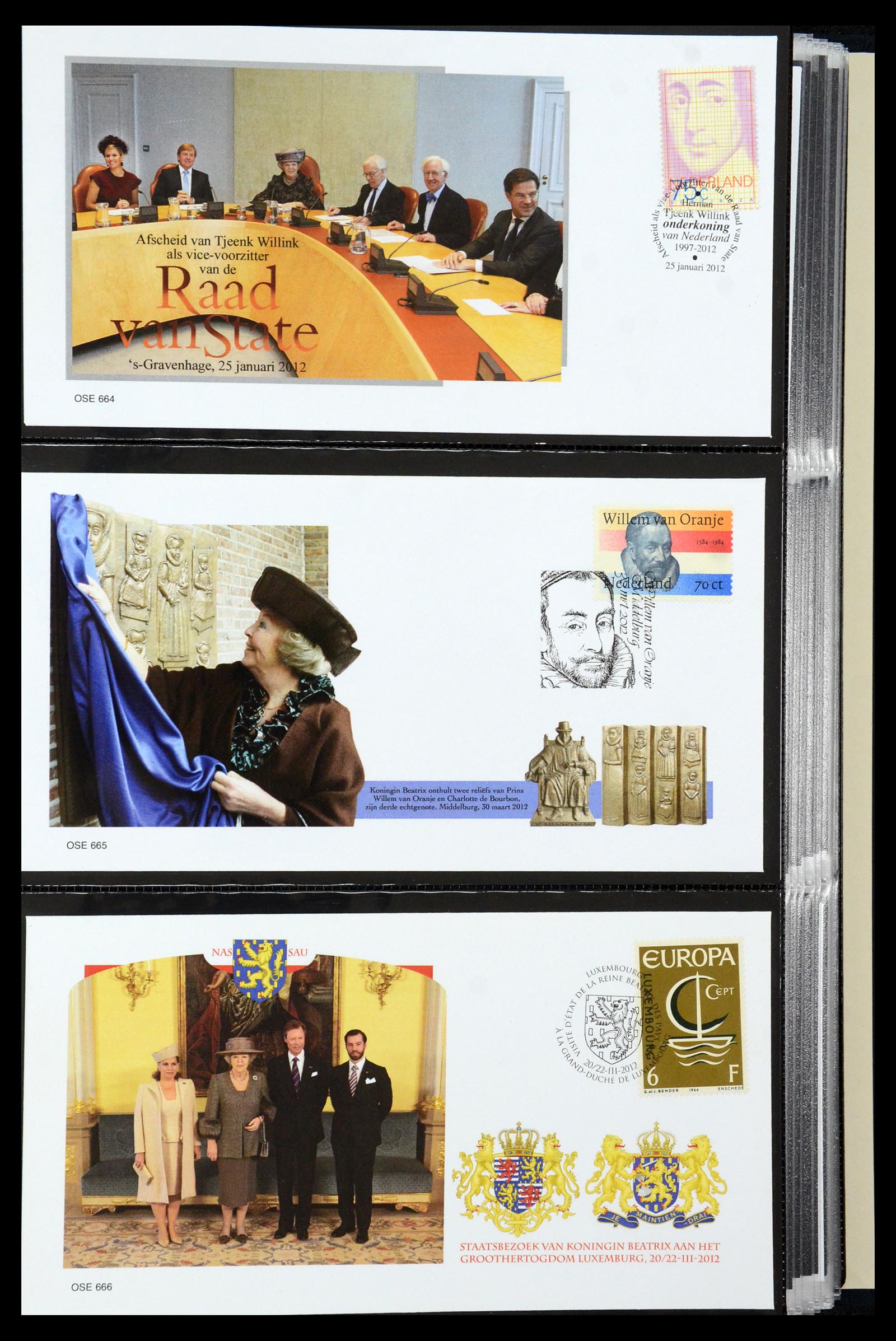 36322 225 - Stamp collection 36322 Netherlands Dutch Royal Family 1981-2013.