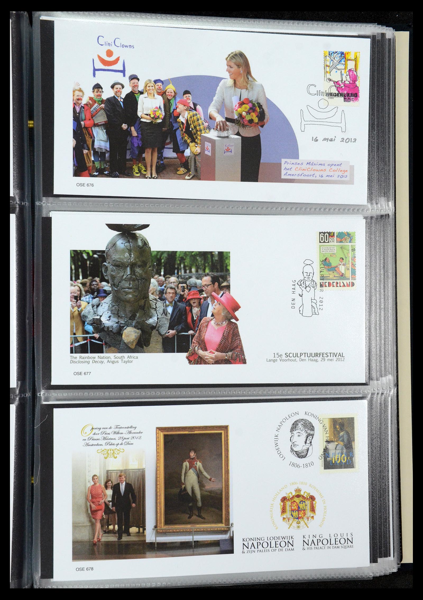 36322 229 - Stamp collection 36322 Netherlands Dutch Royal Family 1981-2013.