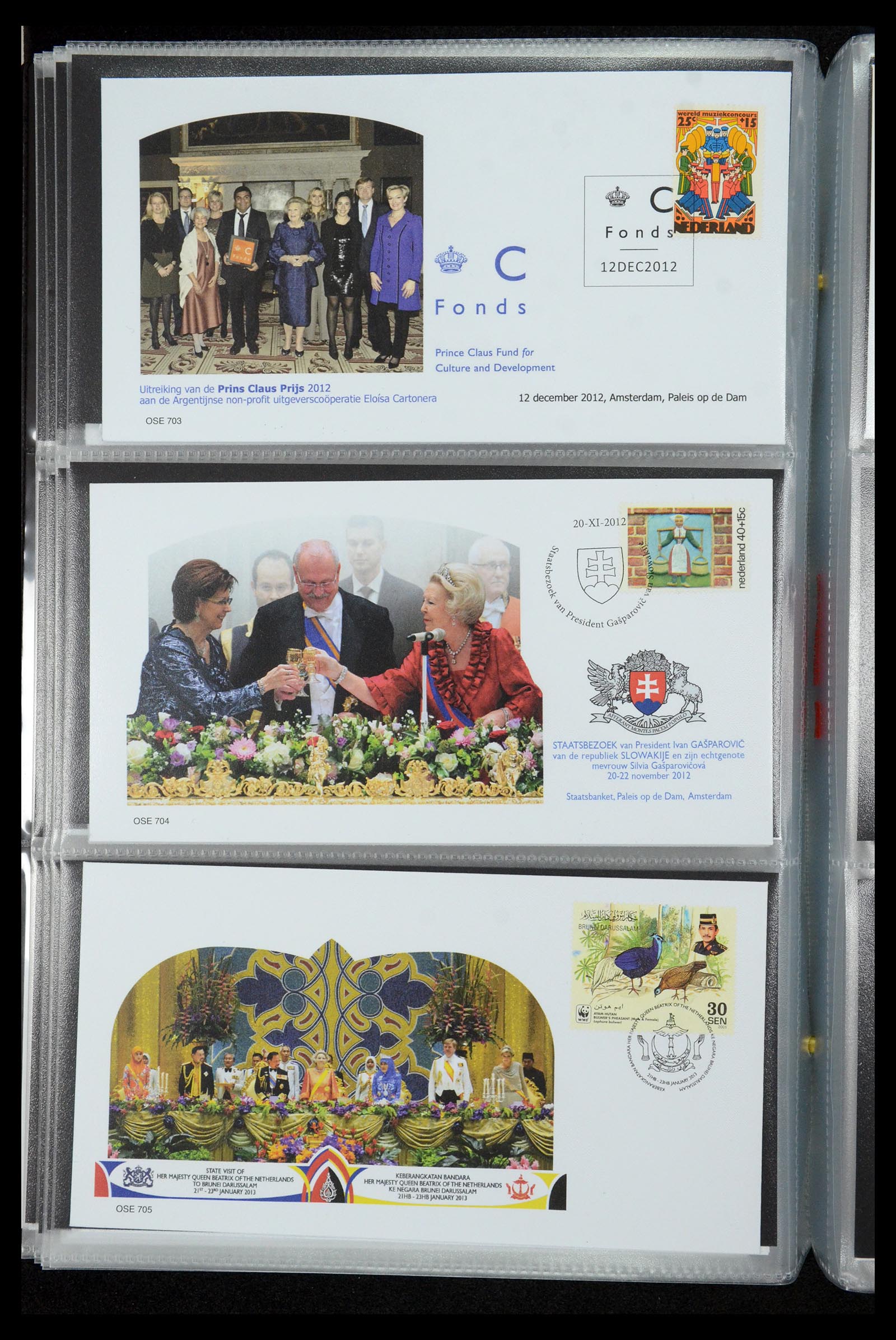 36322 239 - Stamp collection 36322 Netherlands Dutch Royal Family 1981-2013.