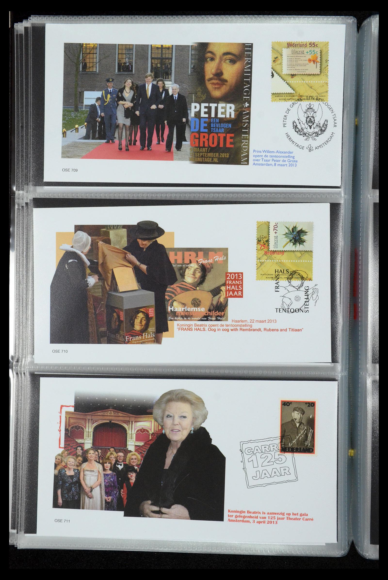 36322 240 - Stamp collection 36322 Netherlands Dutch Royal Family 1981-2013.