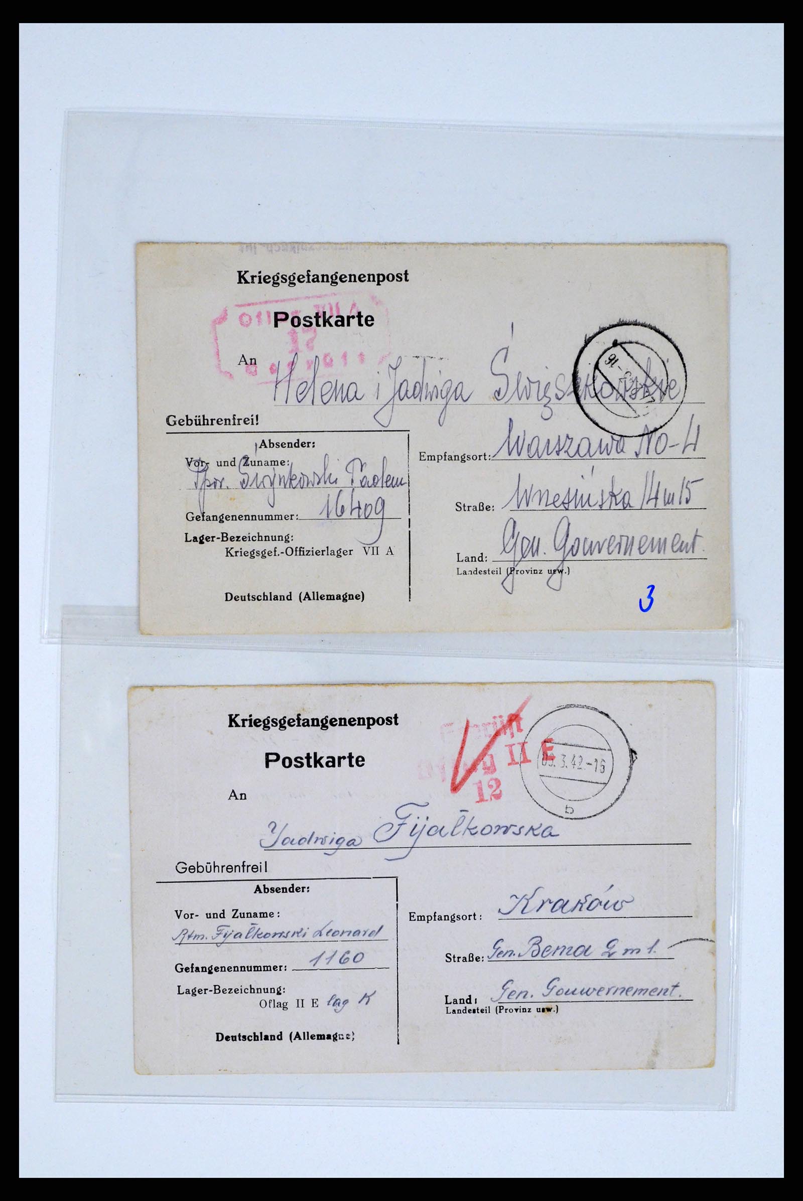 36347 238 - Postzegelverzameling 36347 Rusland brieven 1887-1947.