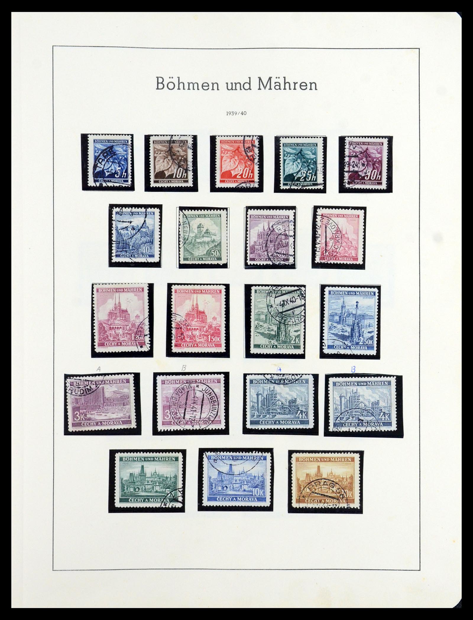 36360 007 - Stamp collection 36360 German occupations 2nd world war 1939-1945.