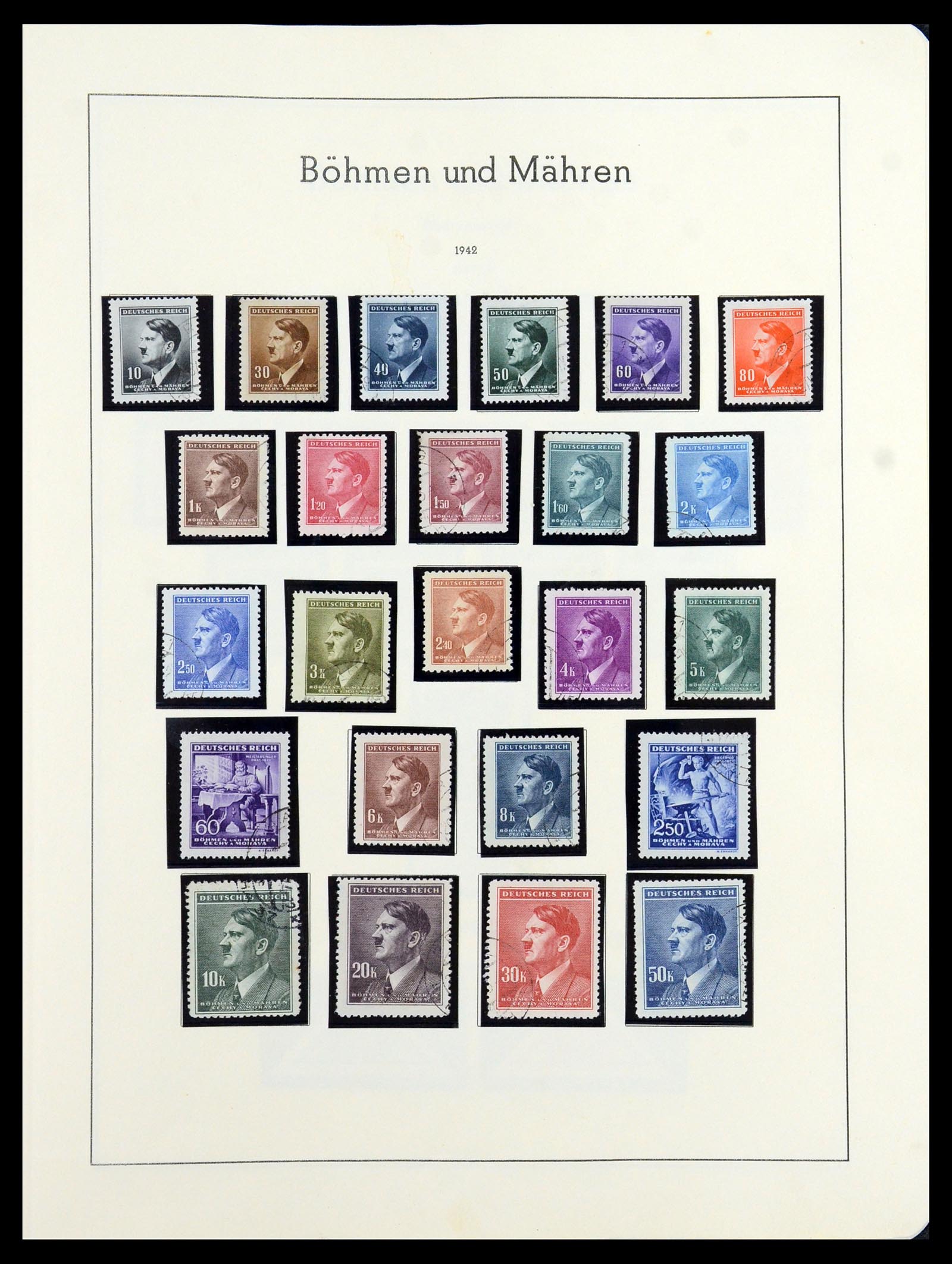 36360 014 - Stamp collection 36360 German occupations 2nd world war 1939-1945.