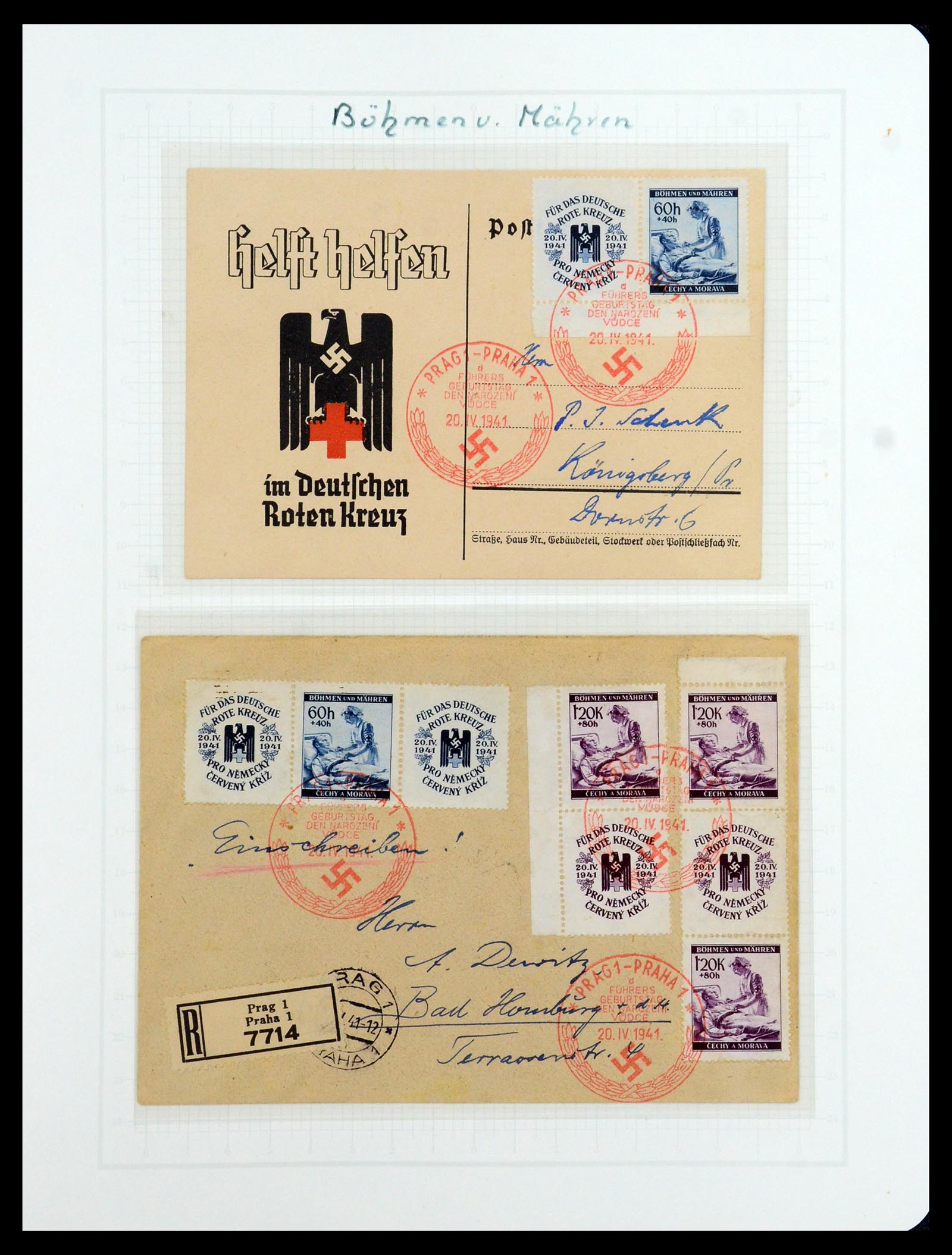 36360 017 - Stamp collection 36360 German occupations 2nd world war 1939-1945.