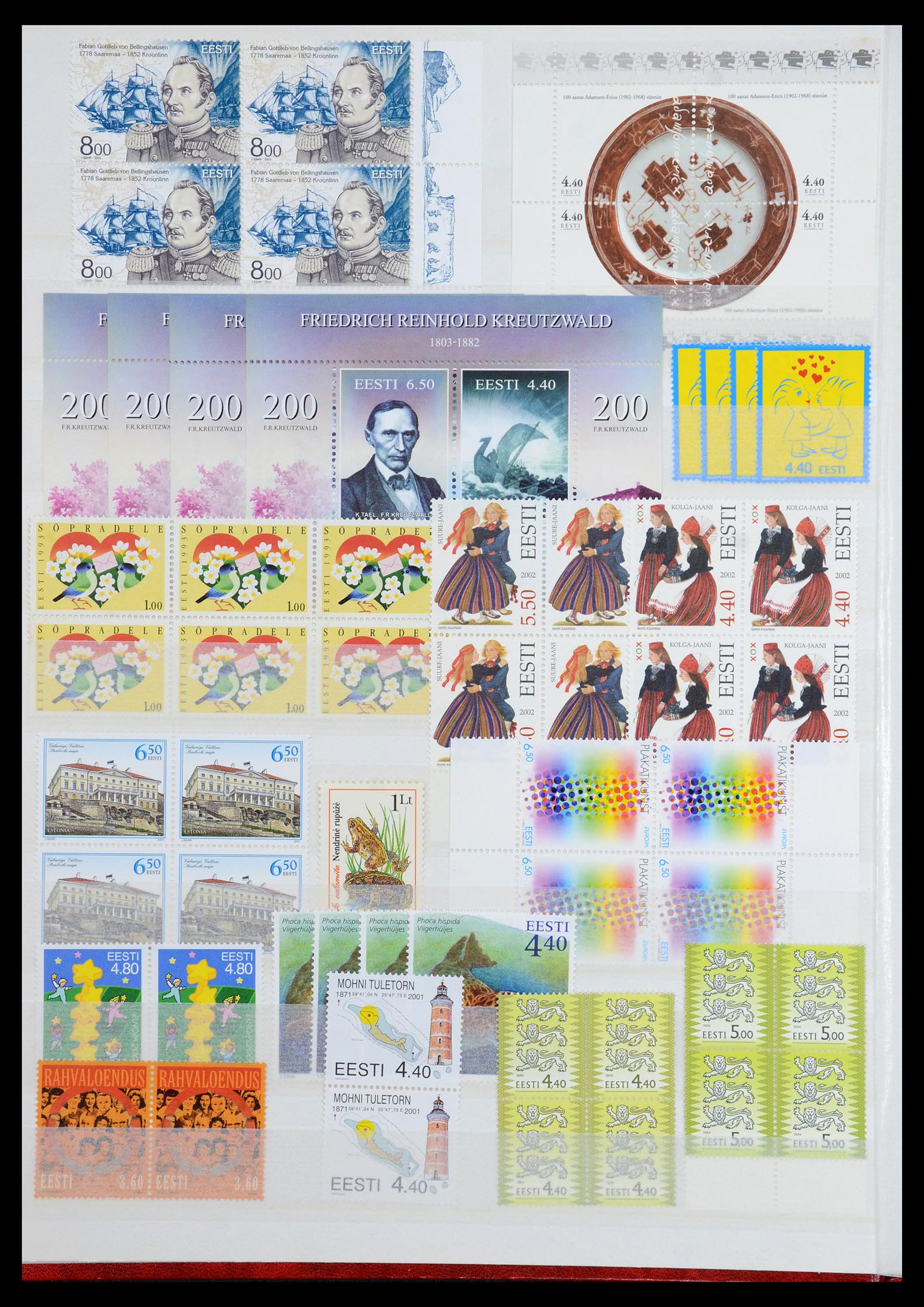 36374 008 - Stamp collection 36374 Estonia 1993-2008.