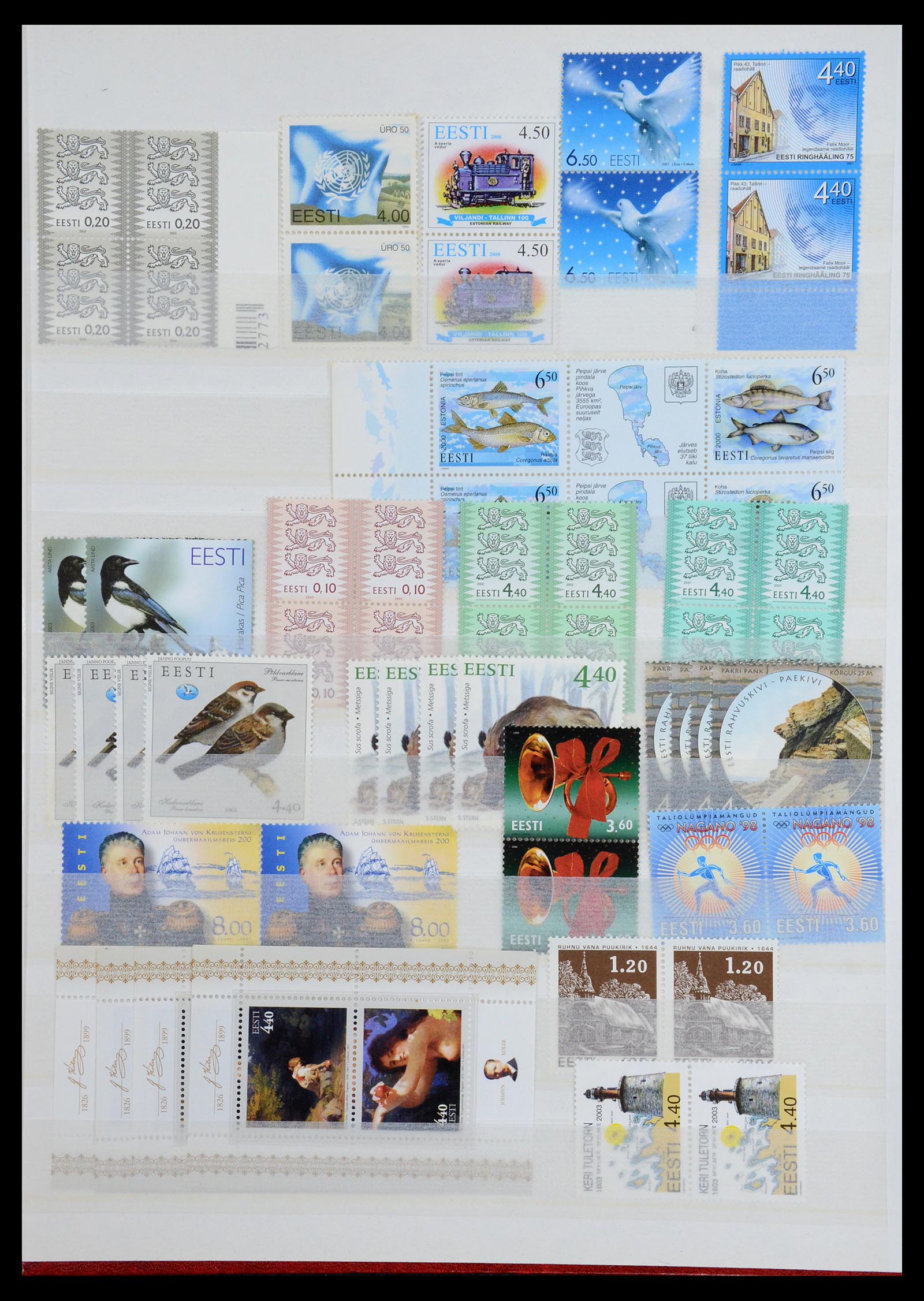 36374 009 - Stamp collection 36374 Estonia 1993-2008.