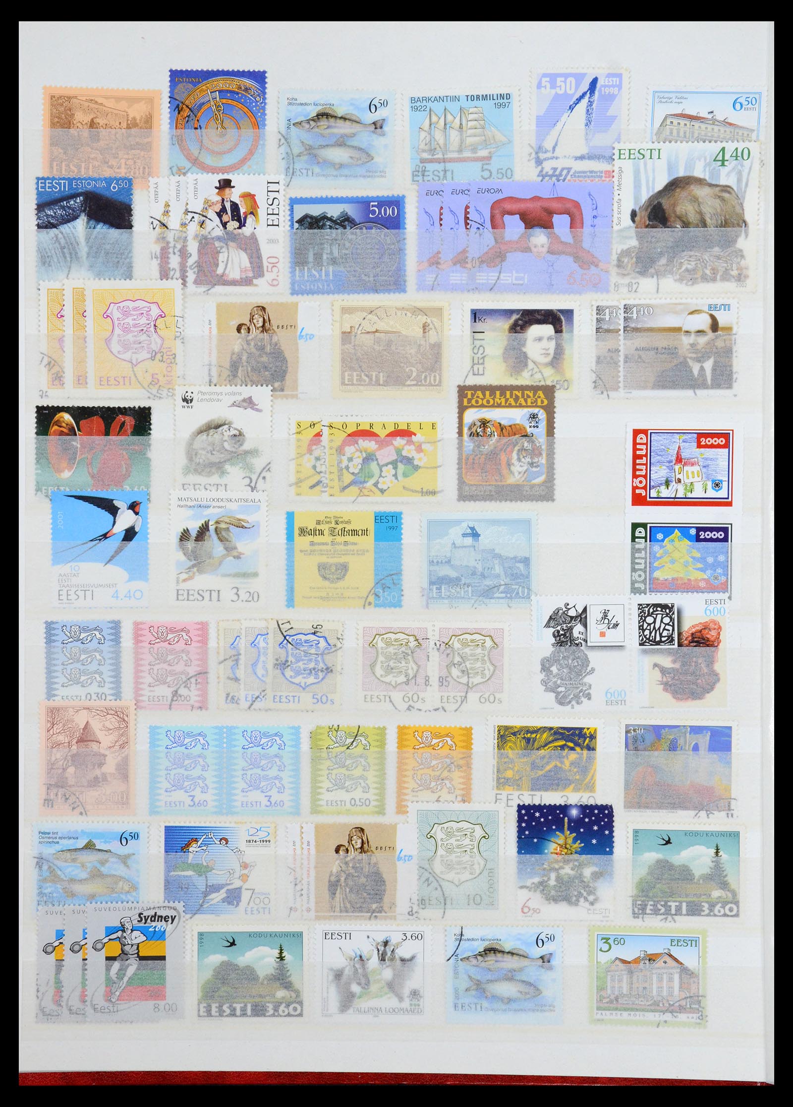 36374 012 - Stamp collection 36374 Estonia 1993-2008.