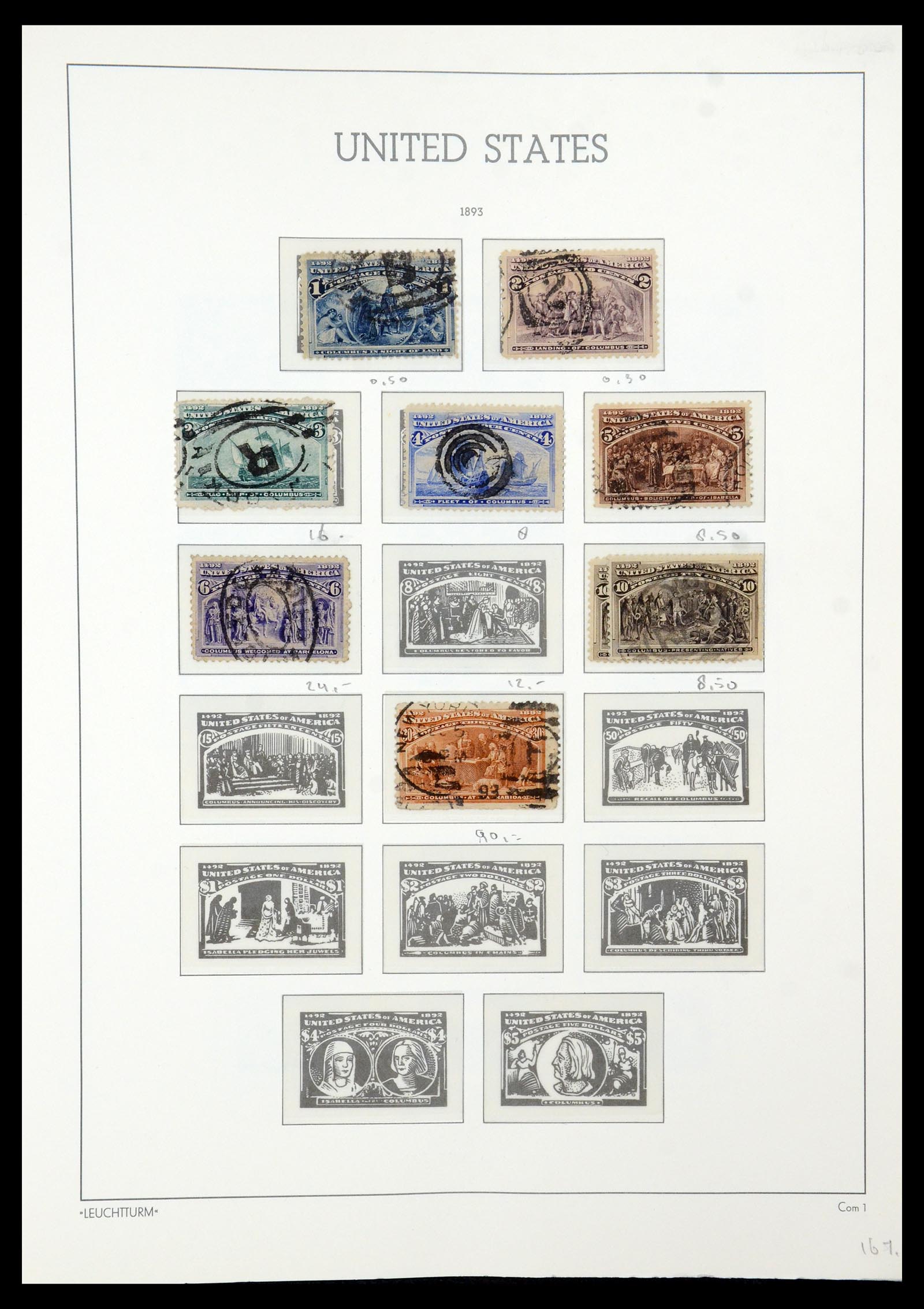 36384 091 - Stamp collection 36384 USA 1851-1976.