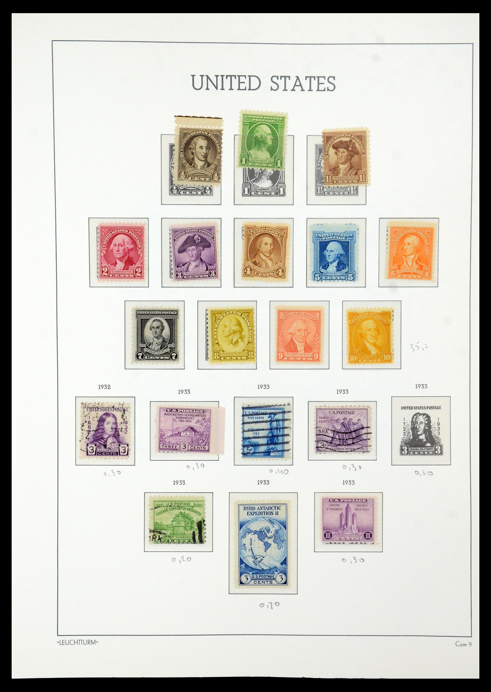 36384 096 - Stamp collection 36384 USA 1851-1976.