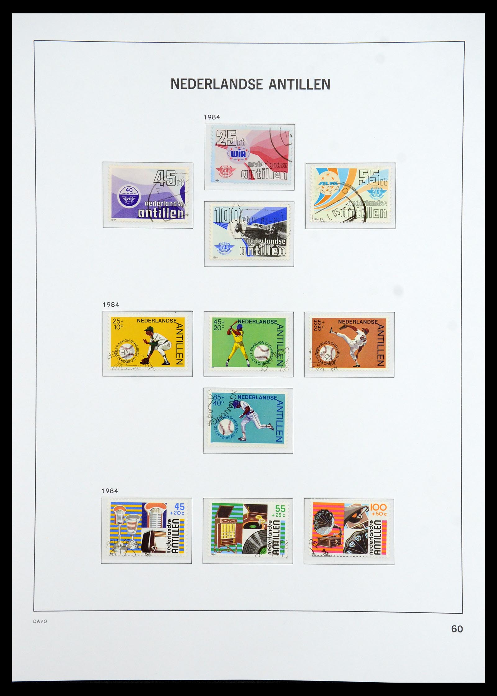 36392 075 - Stamp collection 36392 Curaçao and Netherlands Antilles 1873-1984.