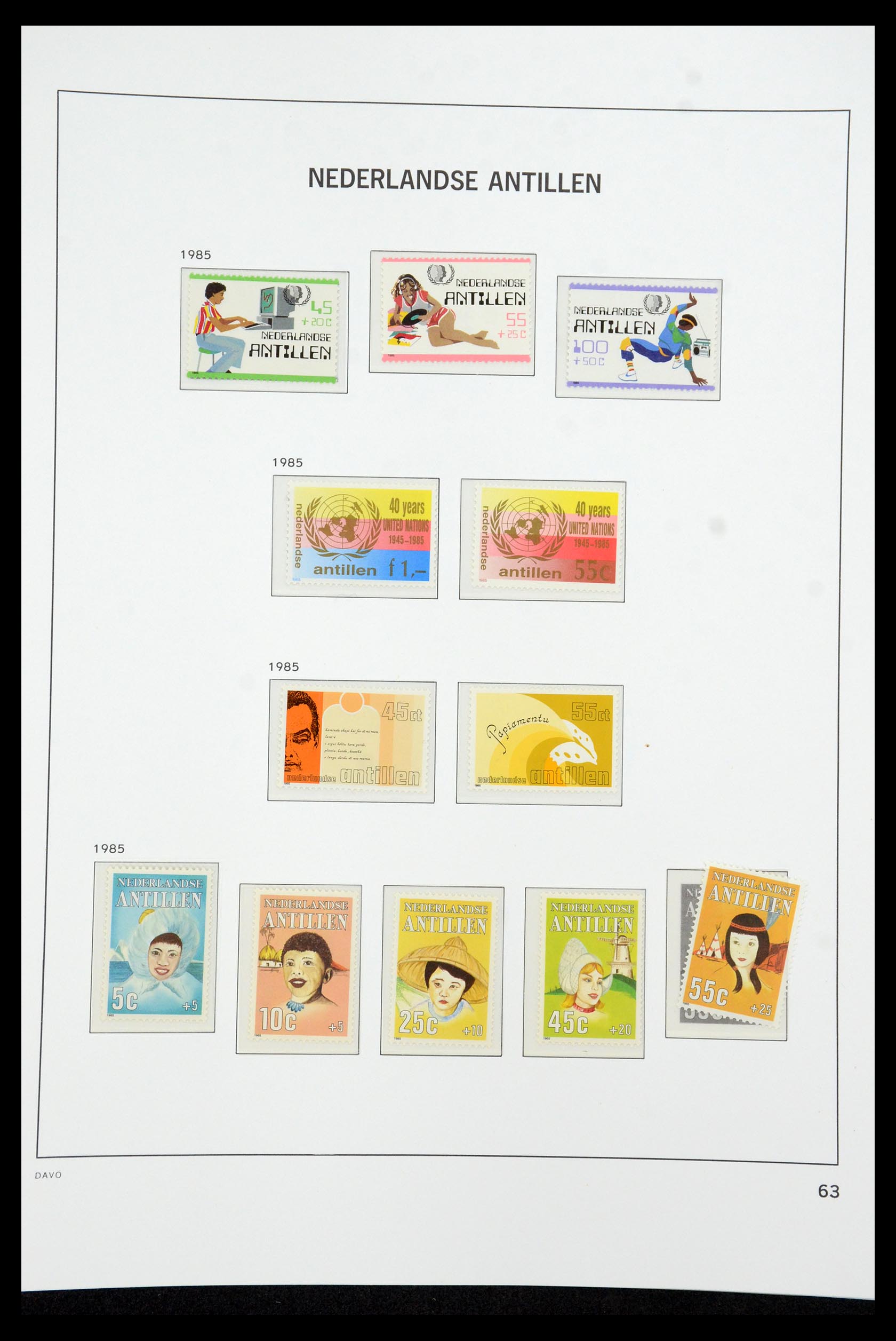 36393 065 - Stamp collection 36393 Netherlands Antilles 1949-2010.