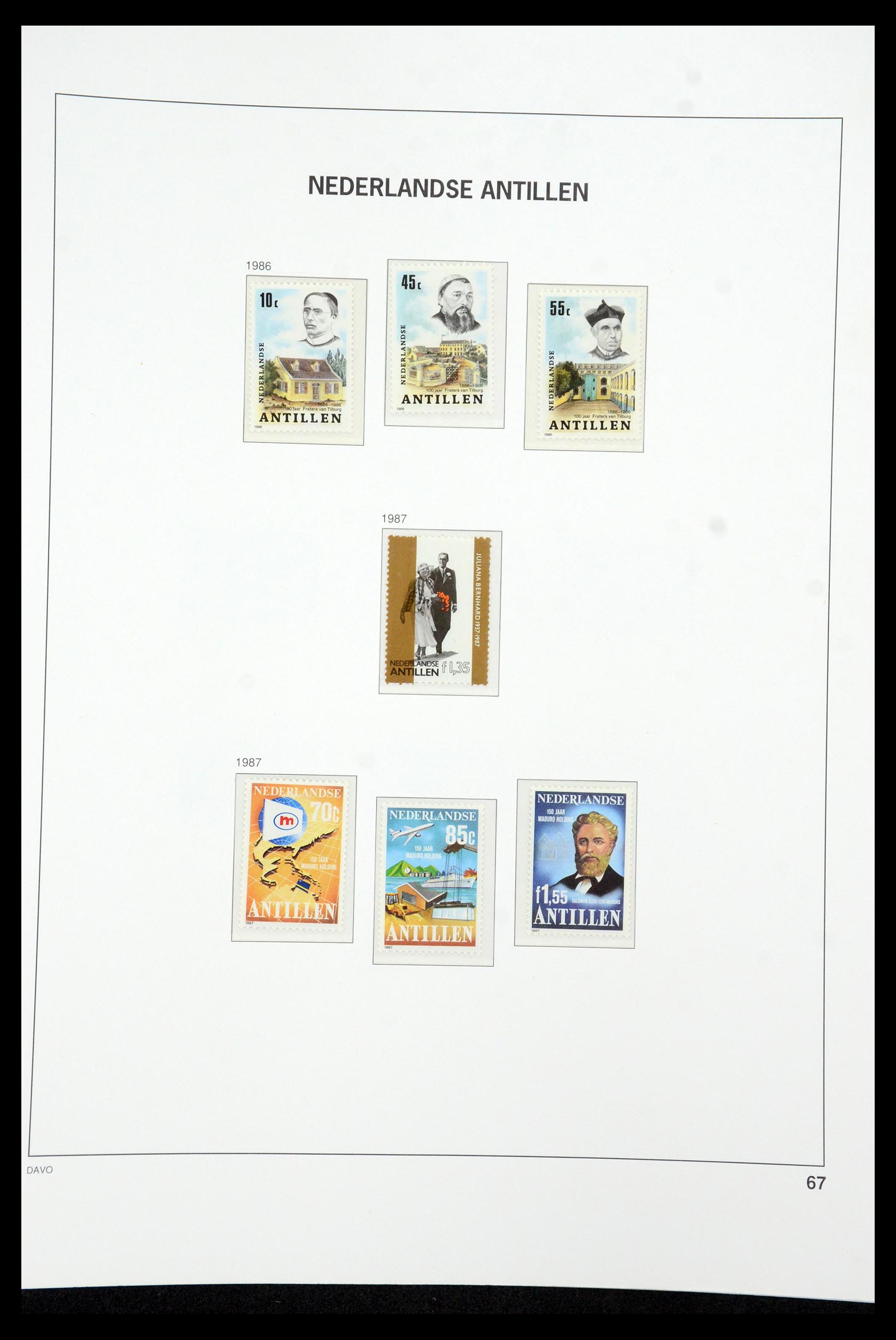 36393 071 - Stamp collection 36393 Netherlands Antilles 1949-2010.