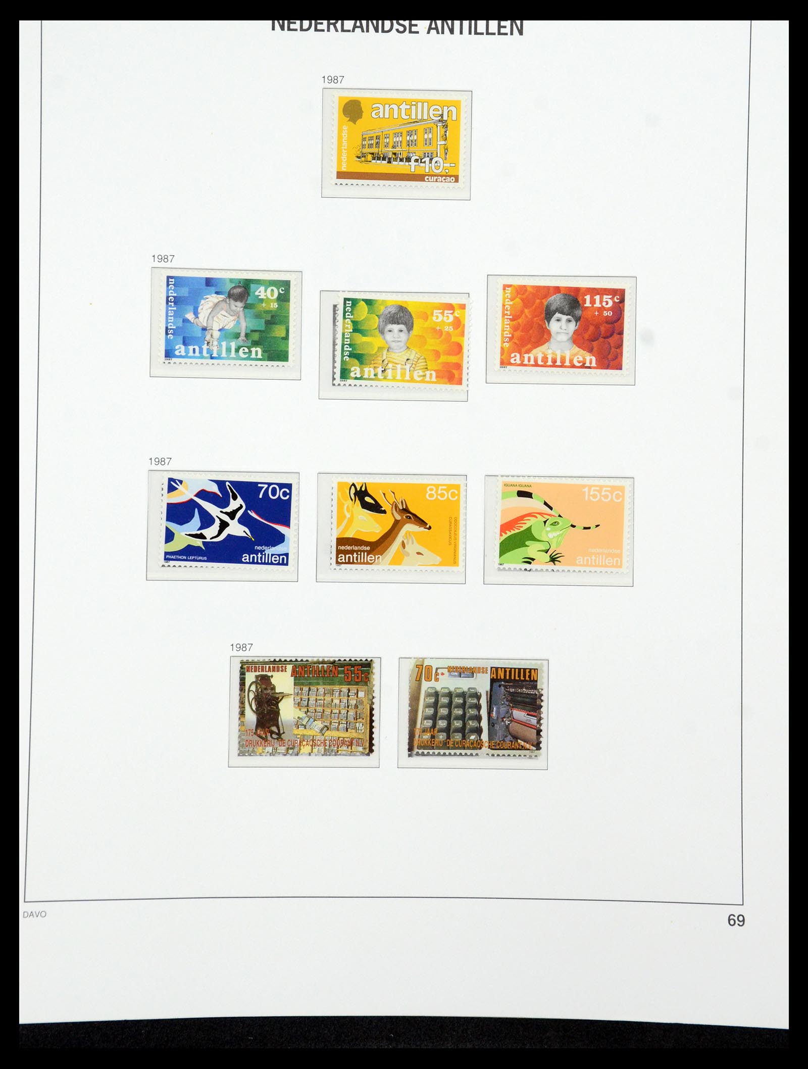 36393 073 - Stamp collection 36393 Netherlands Antilles 1949-2010.