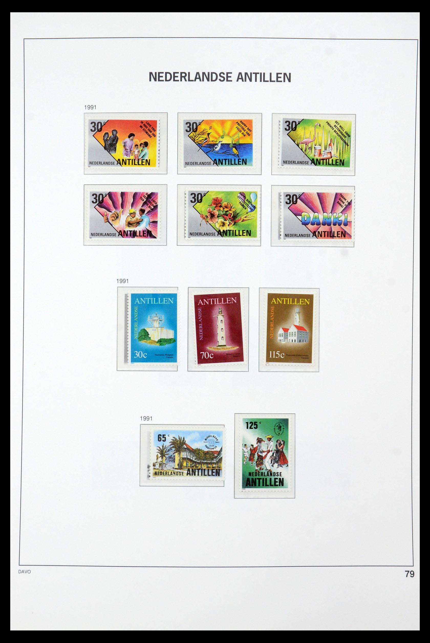 36393 089 - Stamp collection 36393 Netherlands Antilles 1949-2010.