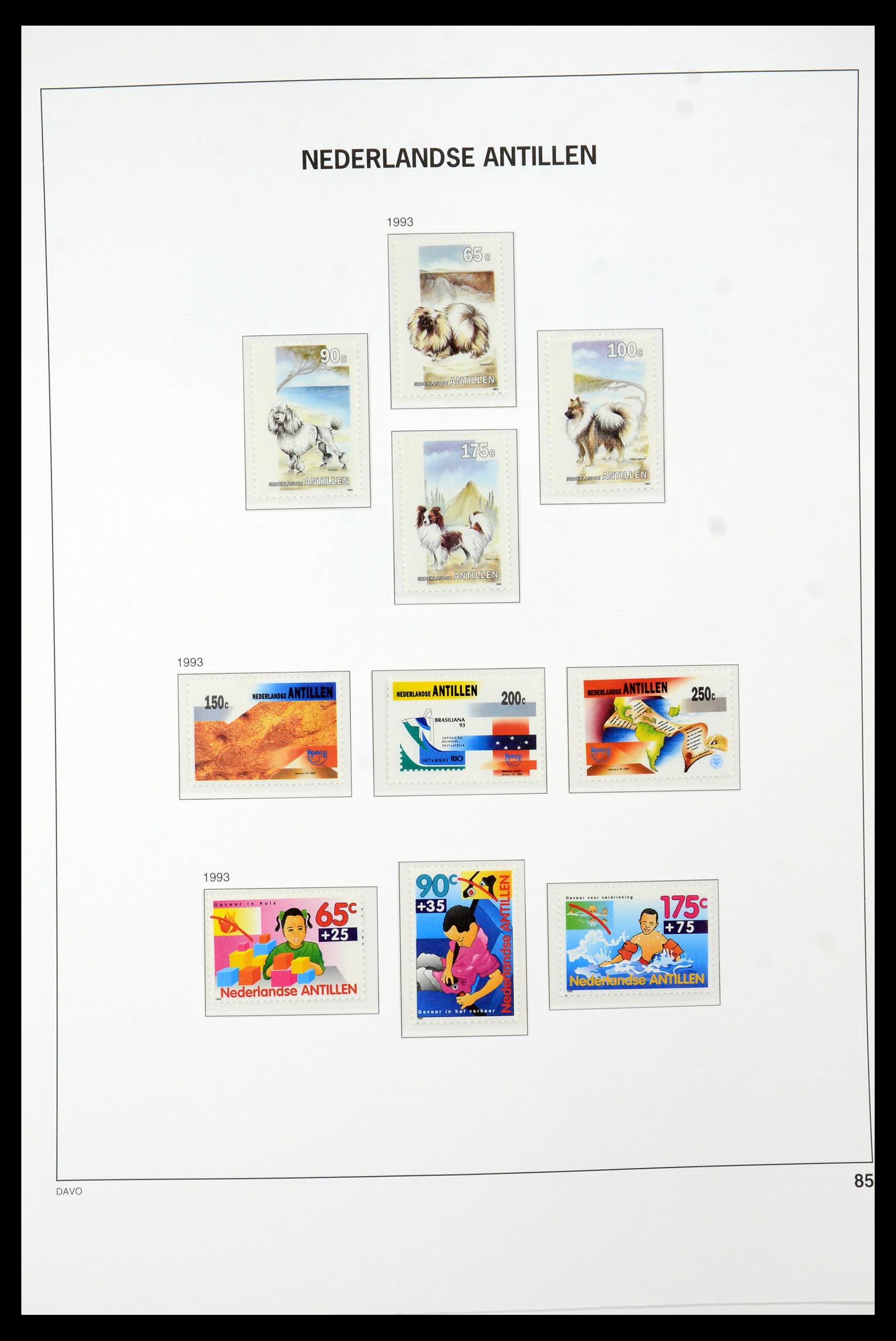 36393 096 - Stamp collection 36393 Netherlands Antilles 1949-2010.