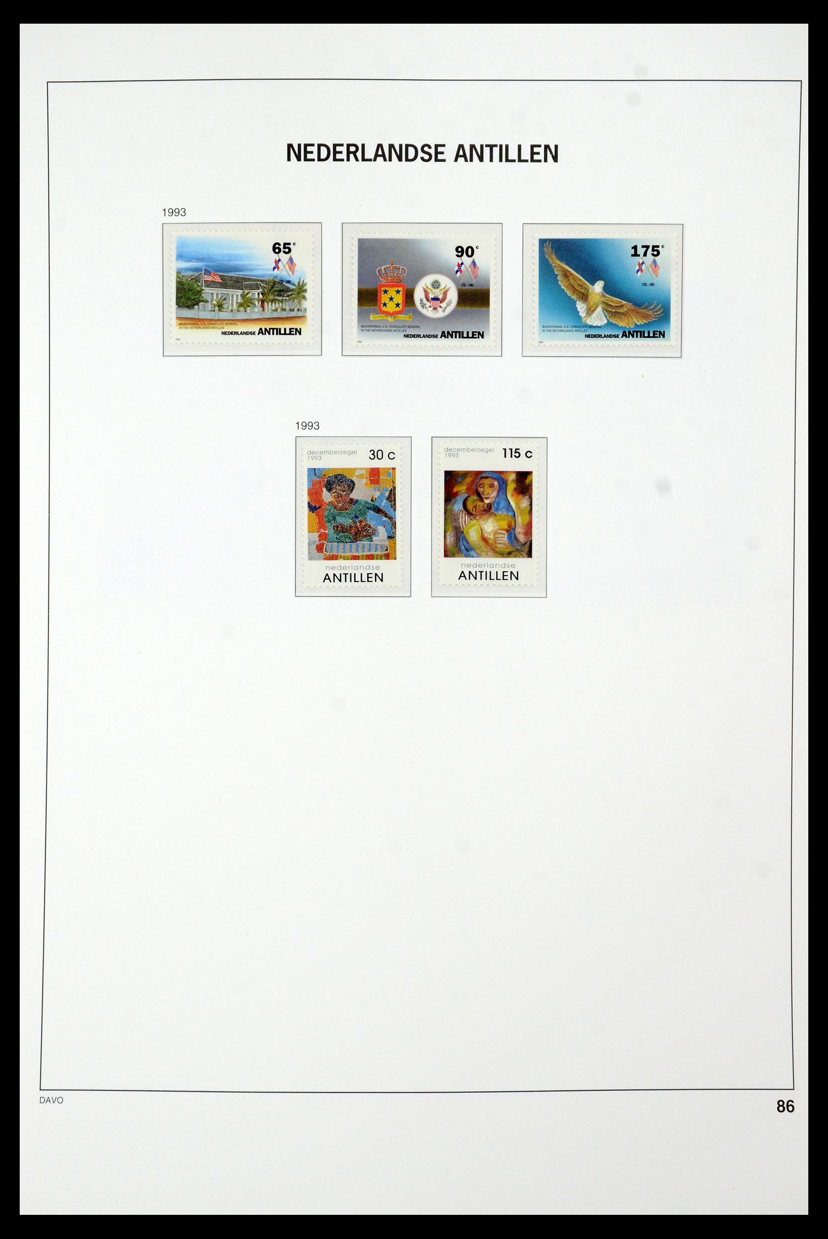 36393 097 - Stamp collection 36393 Netherlands Antilles 1949-2010.