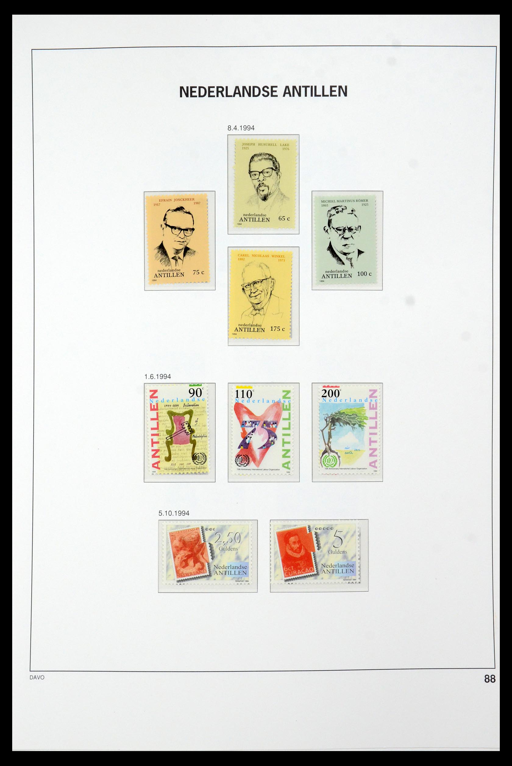 36393 100 - Stamp collection 36393 Netherlands Antilles 1949-2010.