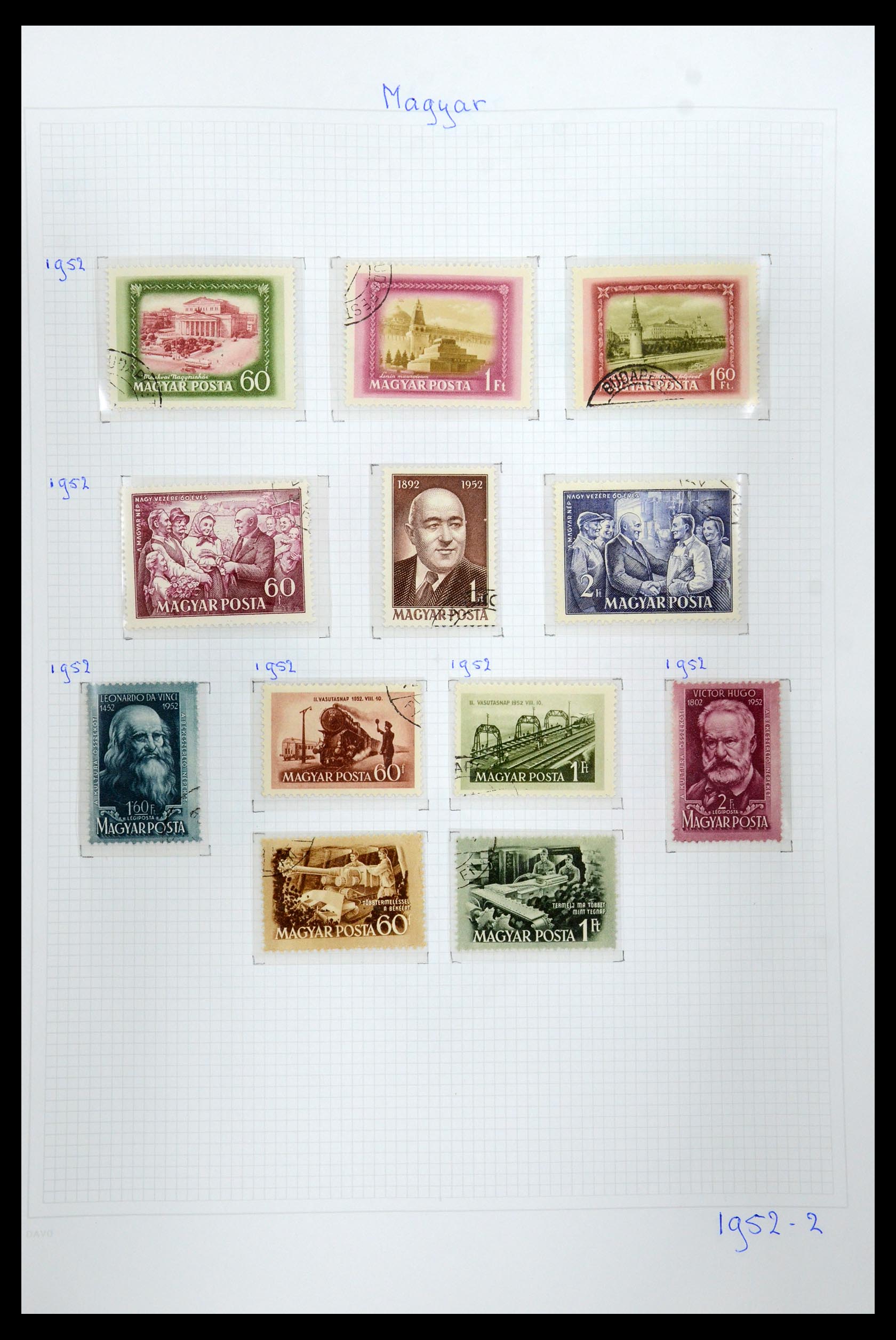 36401 085 - Postzegelverzameling 36401 Hongarije 1871-2005.