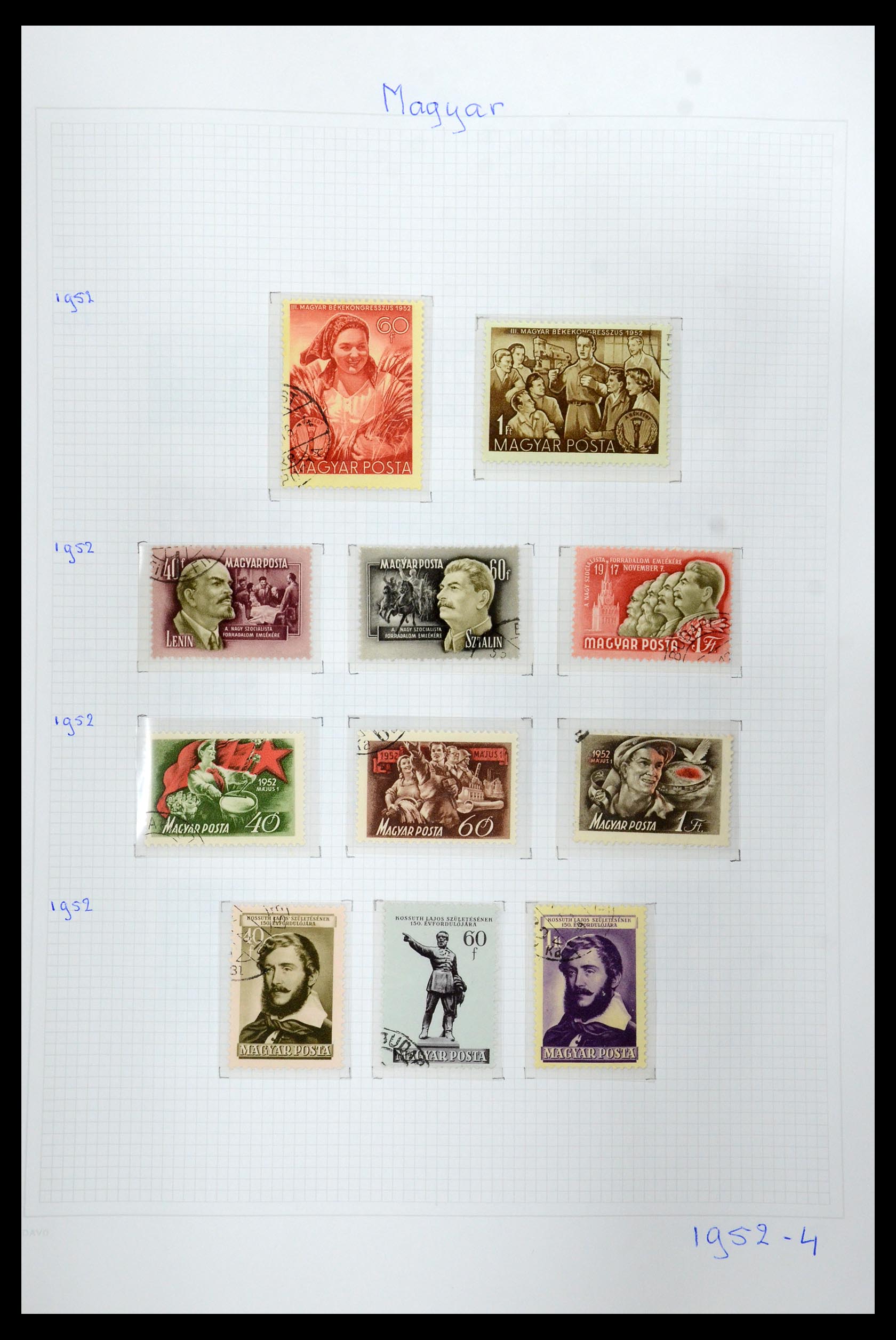 36401 087 - Postzegelverzameling 36401 Hongarije 1871-2005.