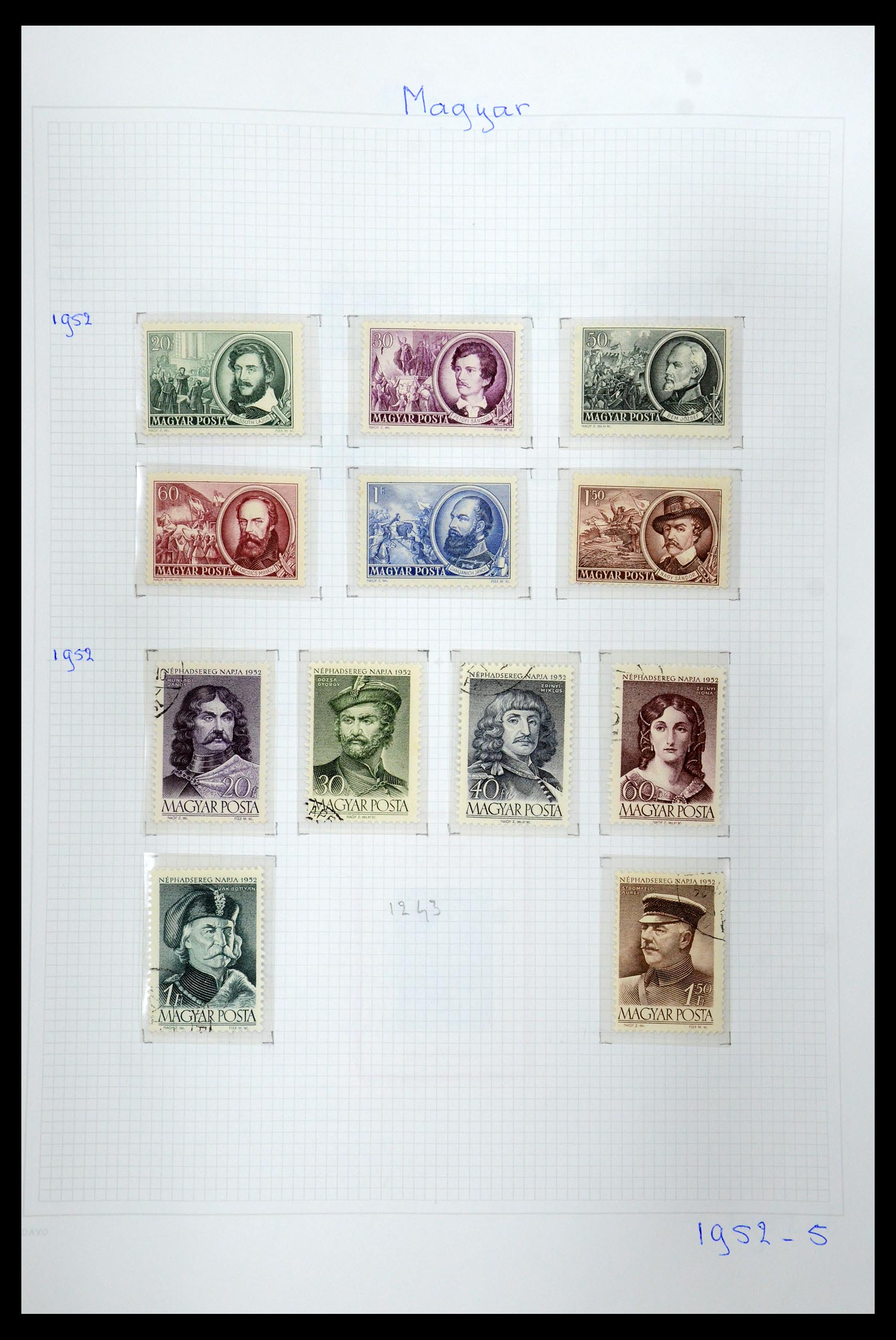 36401 088 - Postzegelverzameling 36401 Hongarije 1871-2005.