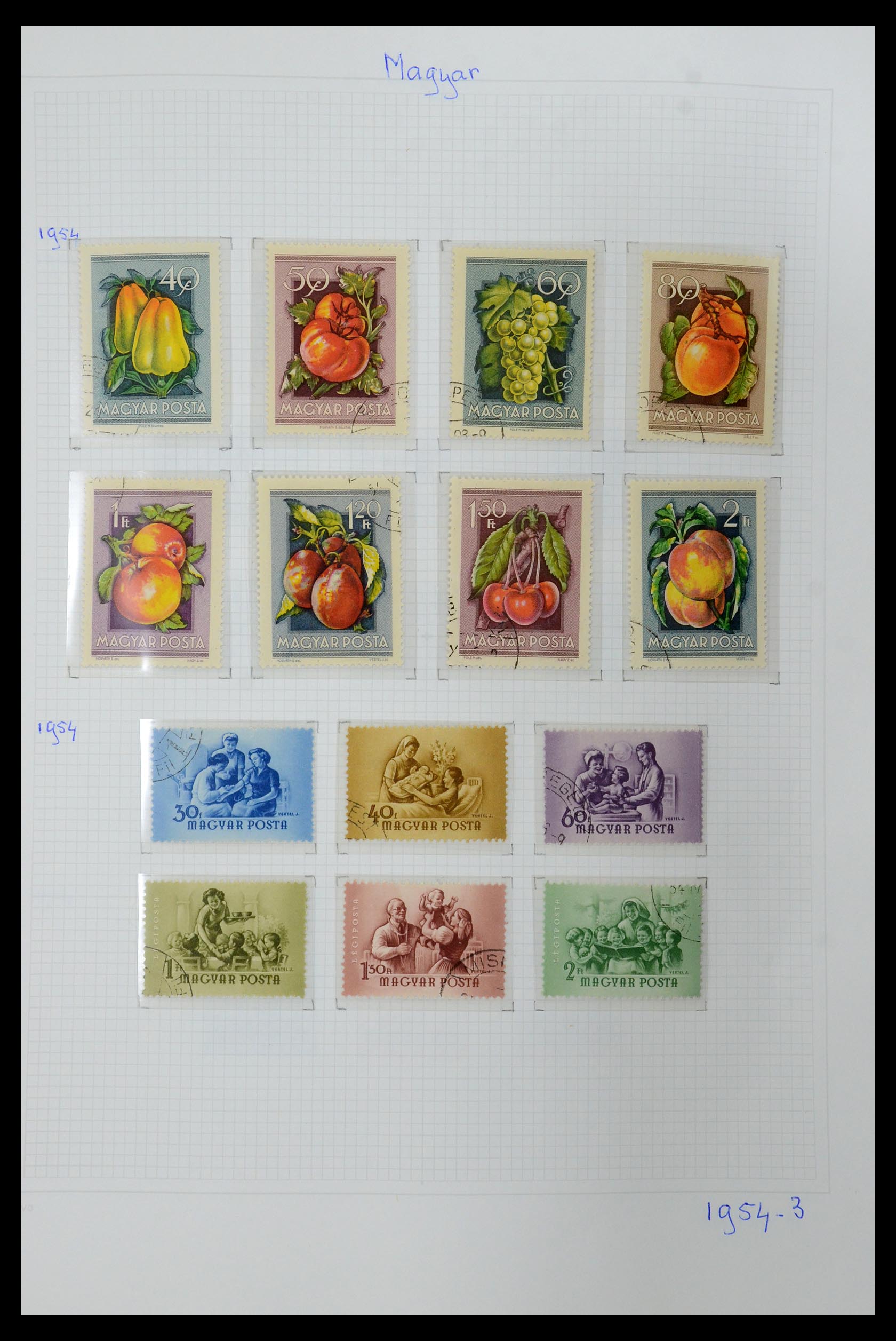 36401 098 - Postzegelverzameling 36401 Hongarije 1871-2005.