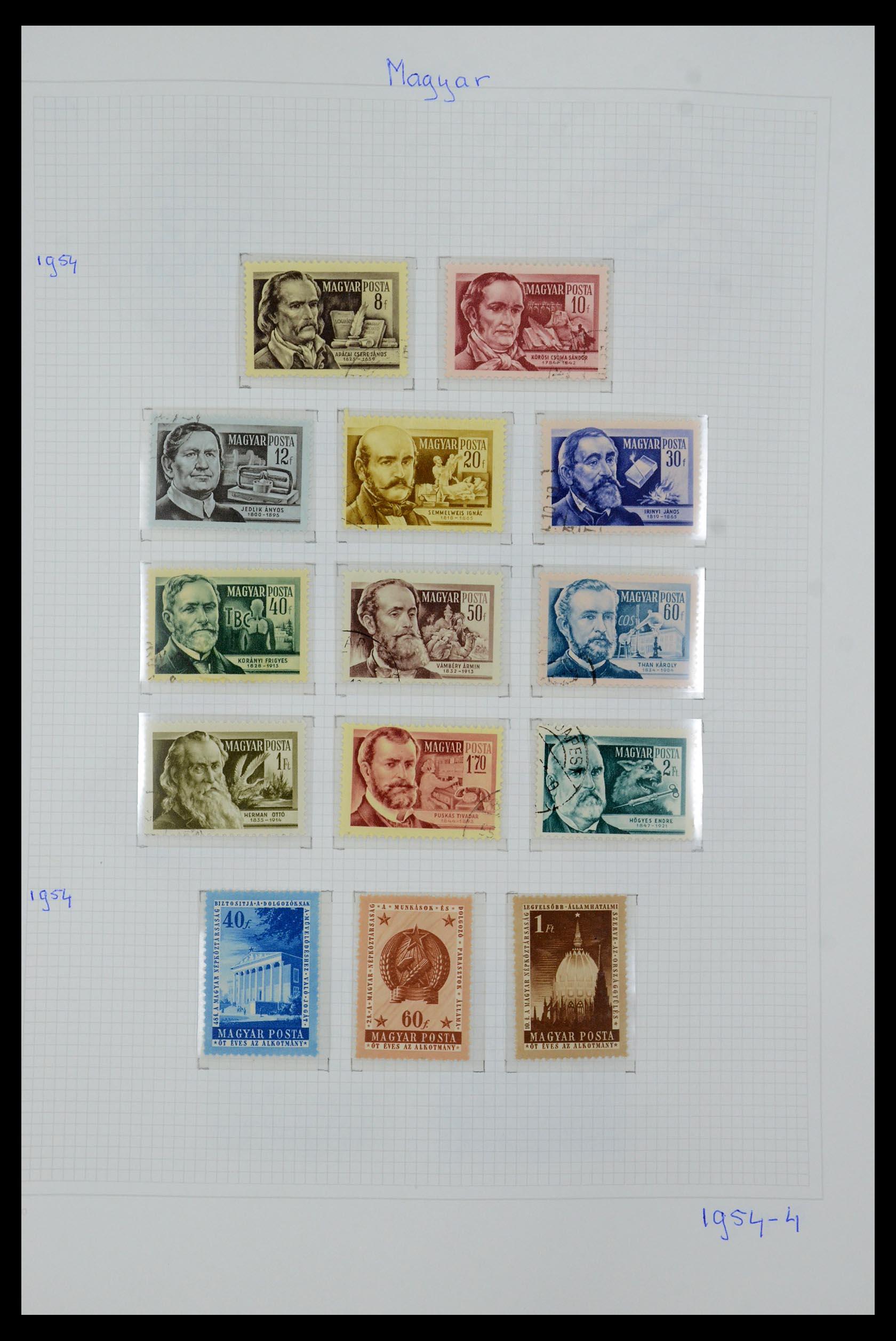 36401 099 - Postzegelverzameling 36401 Hongarije 1871-2005.