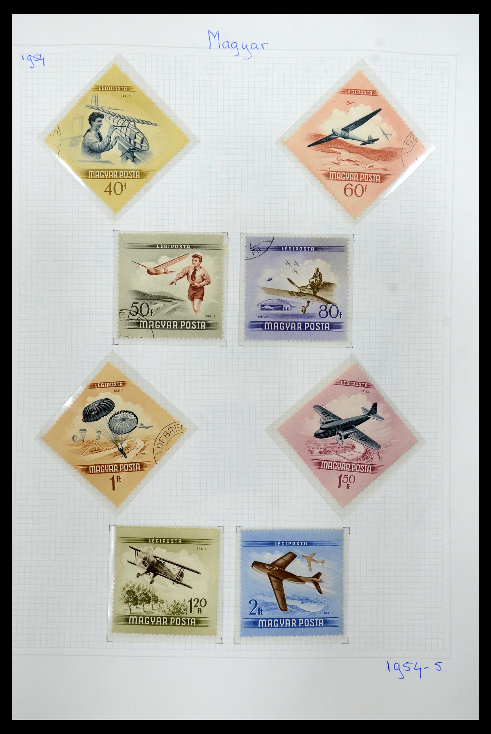 36401 100 - Postzegelverzameling 36401 Hongarije 1871-2005.